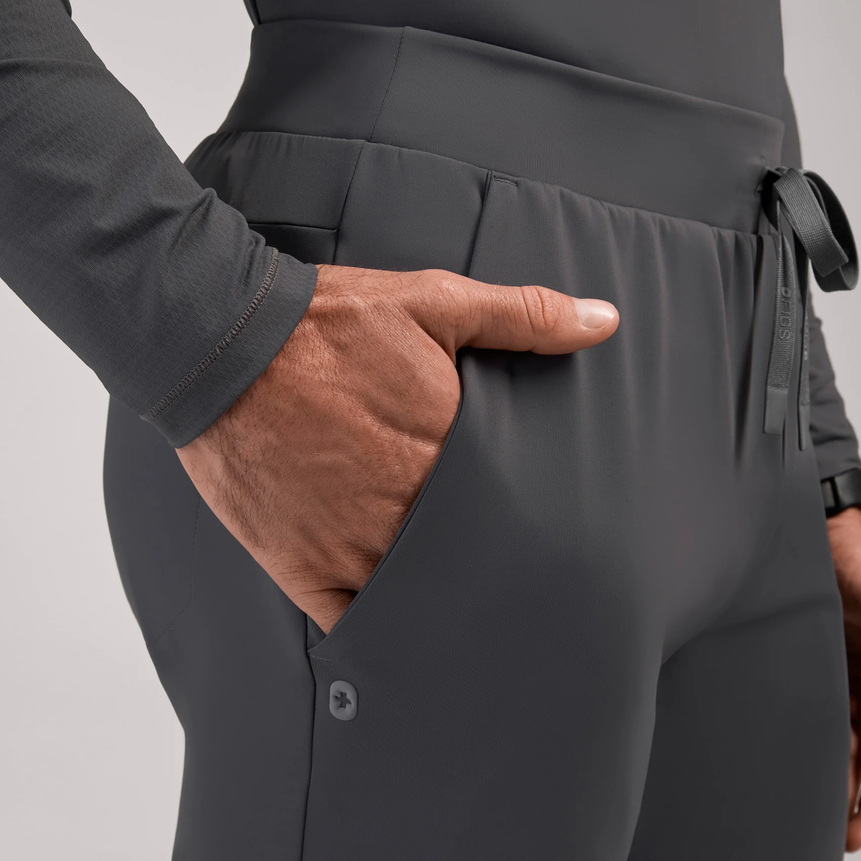 men's Charcoal Norris FORMx Straight Leg - Scrub Pant™ - Image 8