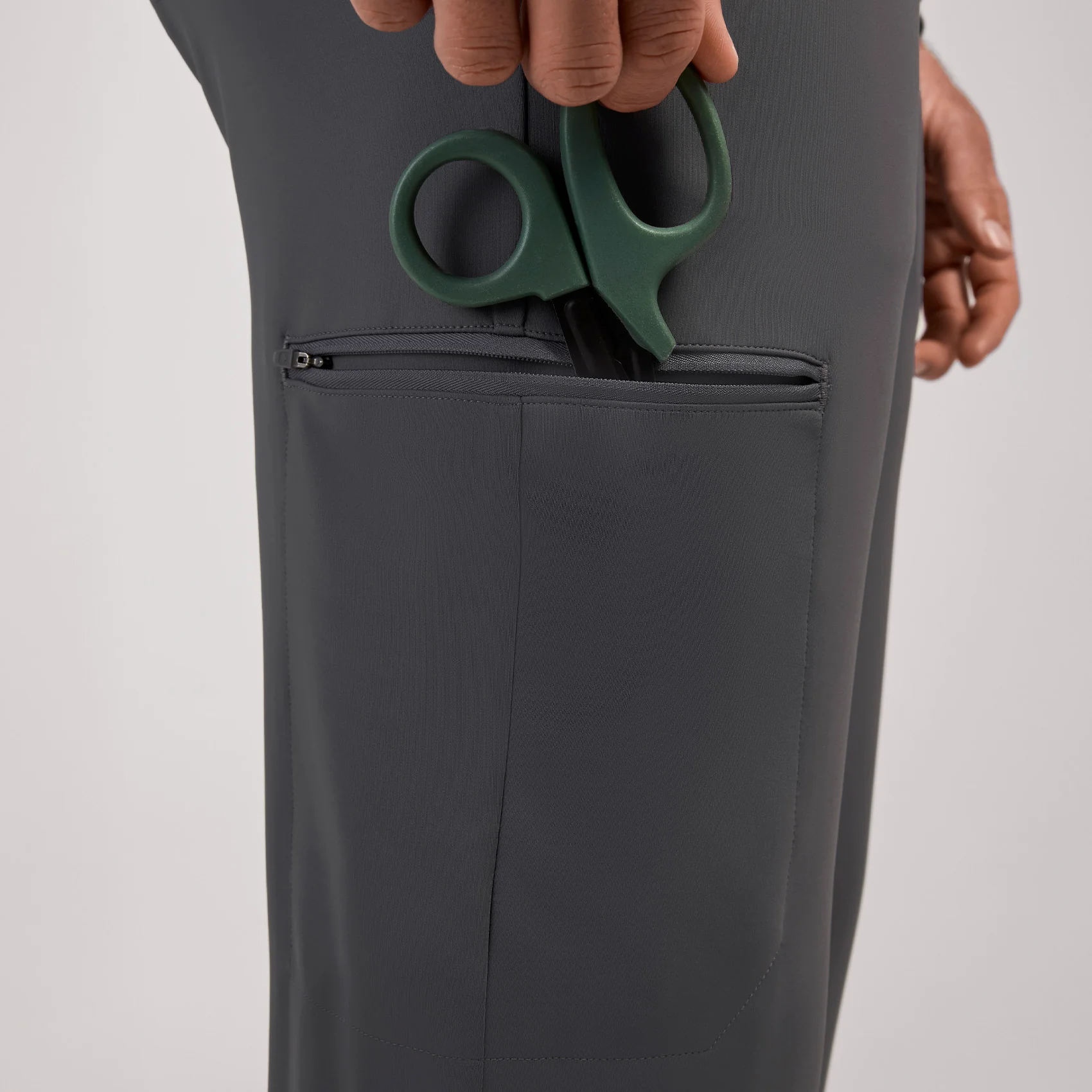 men's Charcoal Norris FORMx Straight Leg - Scrub Pant™ - Image 9