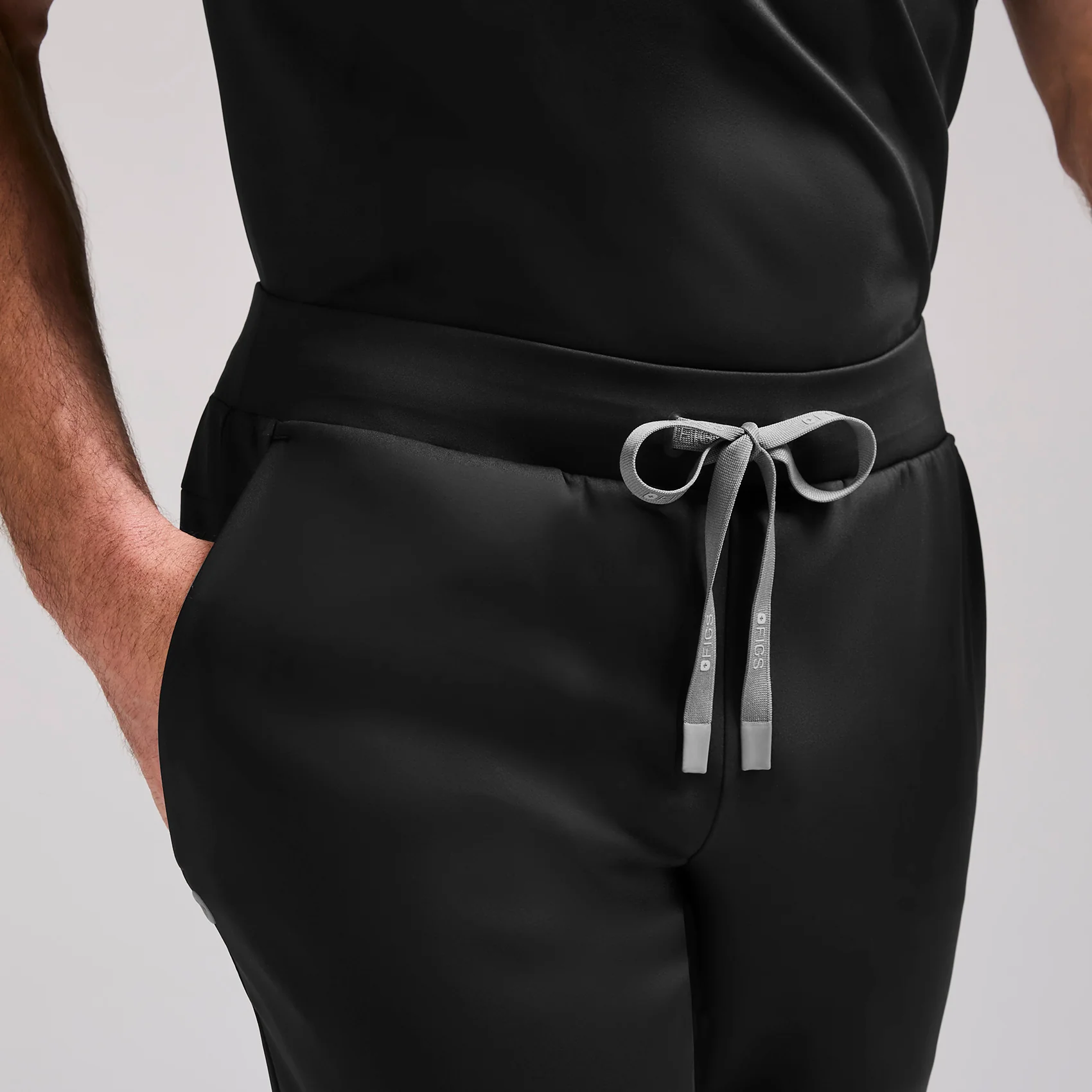 men's Black Norris FORMx Straight Leg - Short Scrub Pants™ - Image 6