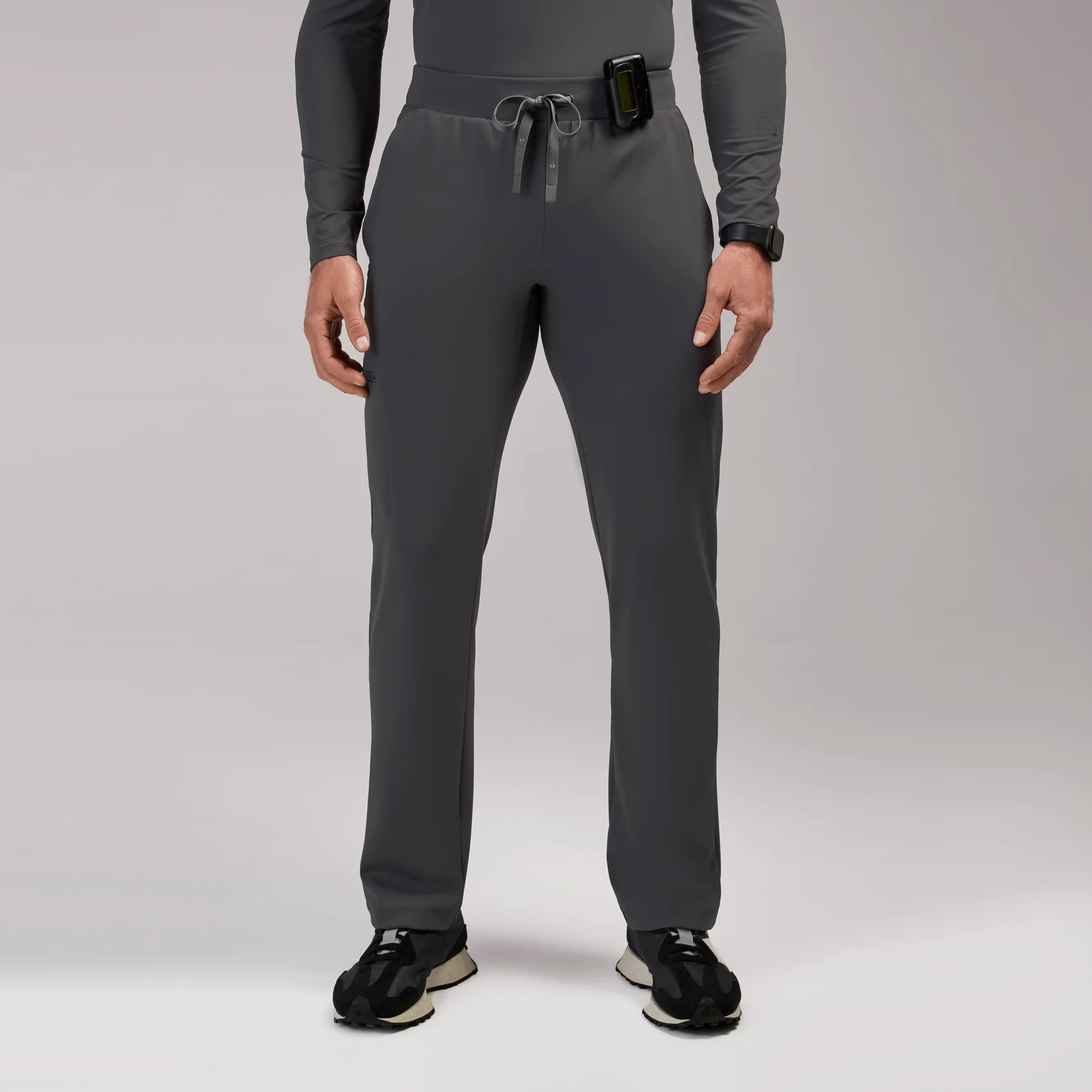 men's Charcoal Norris FORMx Straight Leg - Short Scrub Pant™