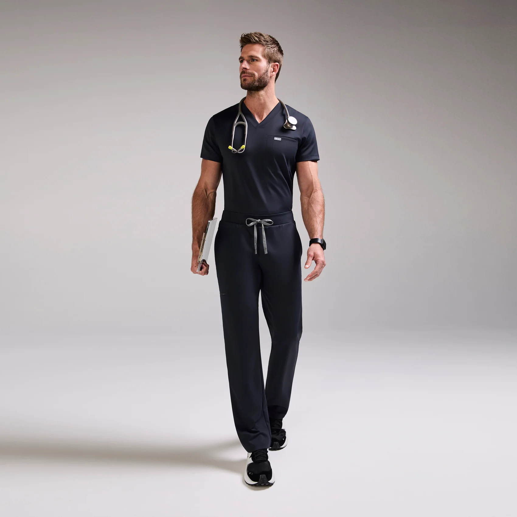 men's Navy Norris FORMx Straight Leg - Short Scrub Pant™ - Image 2