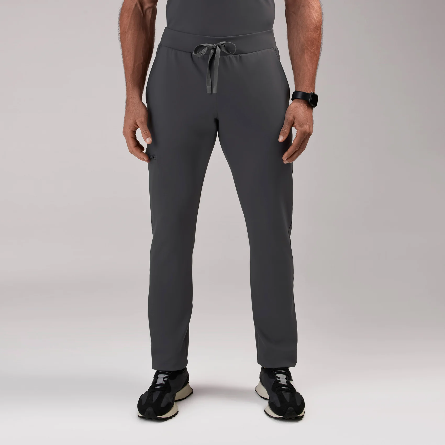 men's Charcoal Pierre FORMx Slim Tapered - Short Scrub Pant™