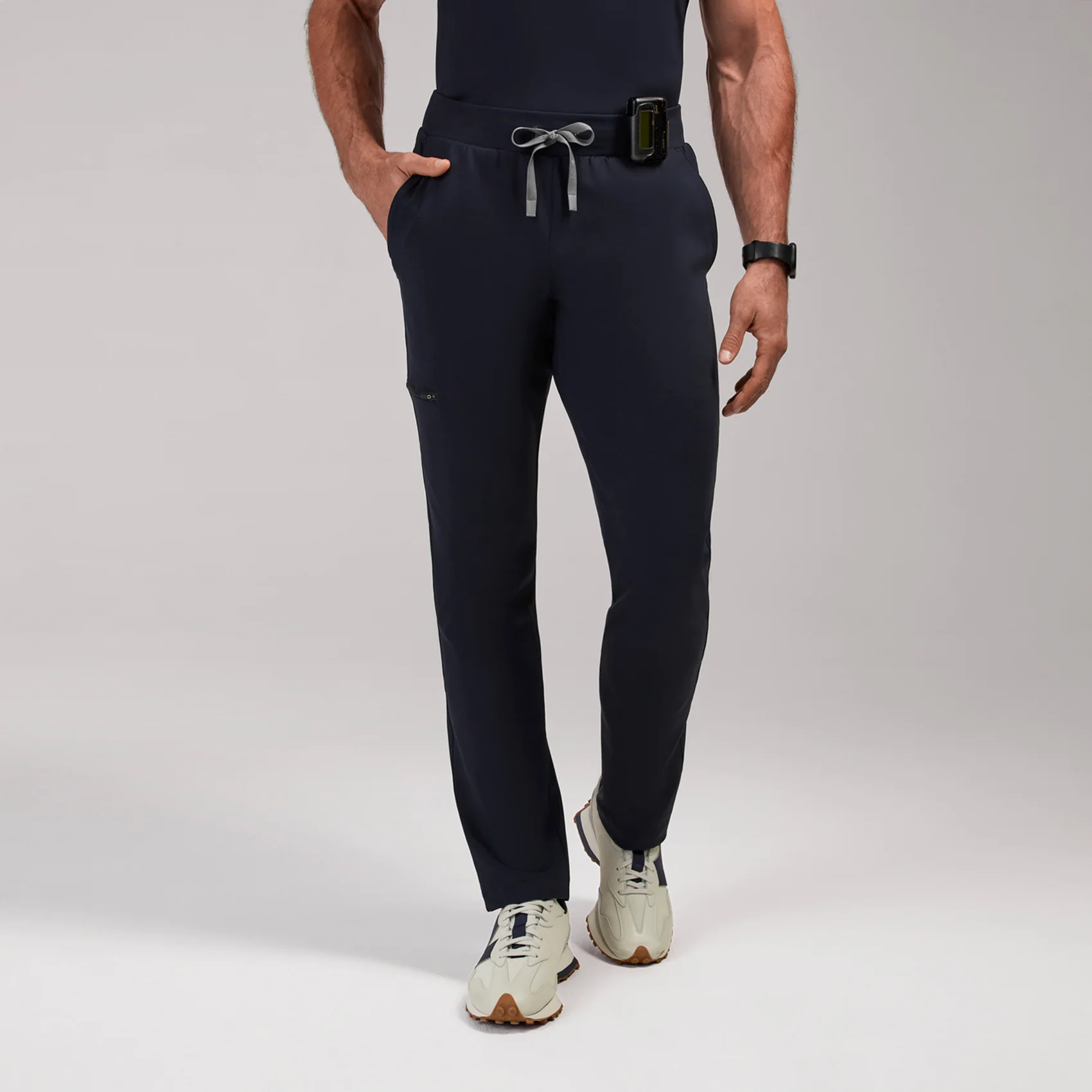 men's Navy Pierre FORMx Slim Tapered - Short Scrub Pant™