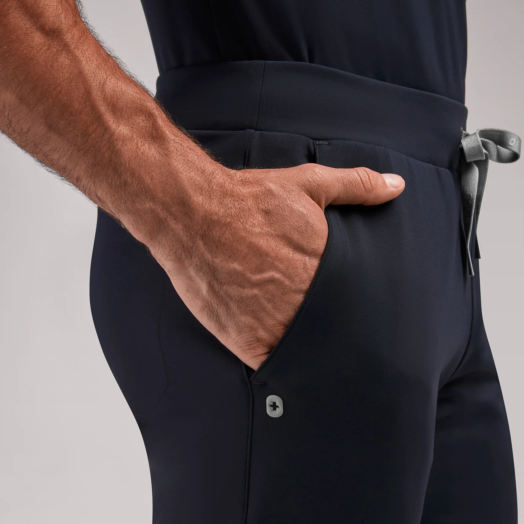 men's Navy Pierre FORMx Slim Tapered - Short Scrub Pant™ - Image 7