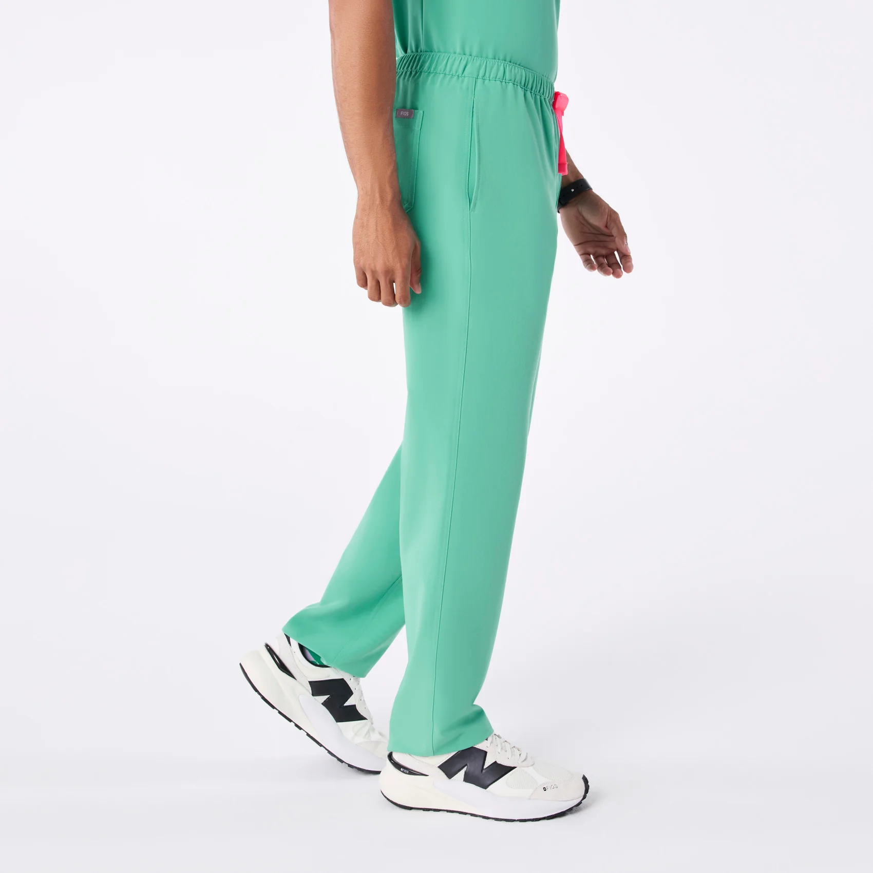 men's Surgical Green Pisco - Short Basic Scrub Pant™ - Image 3