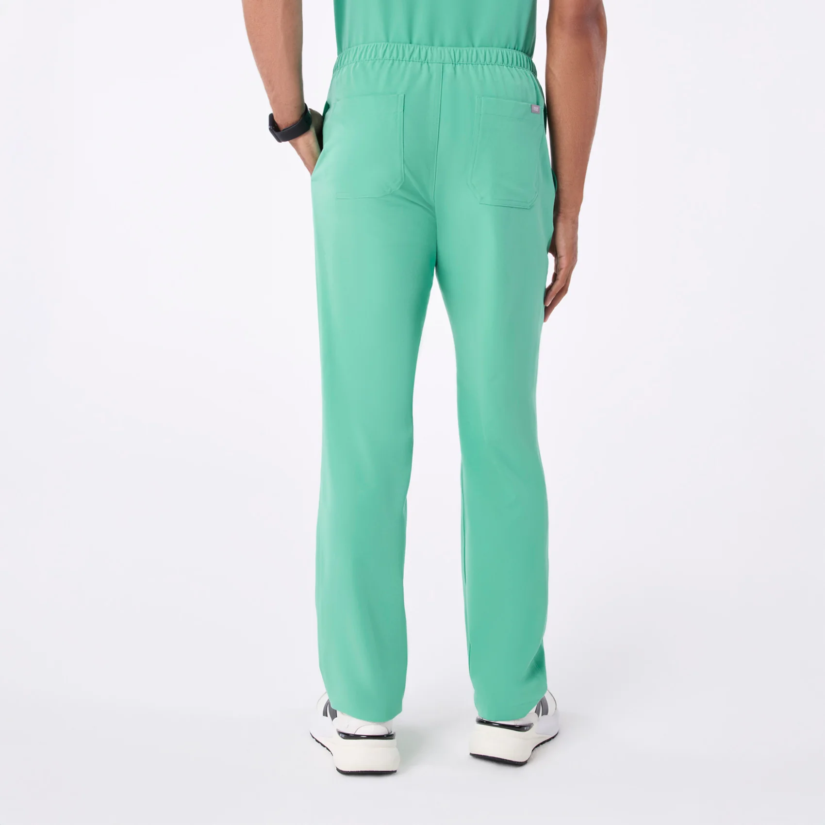 men's Surgical Green Pisco - Short Basic Scrub Pant™ - Image 4