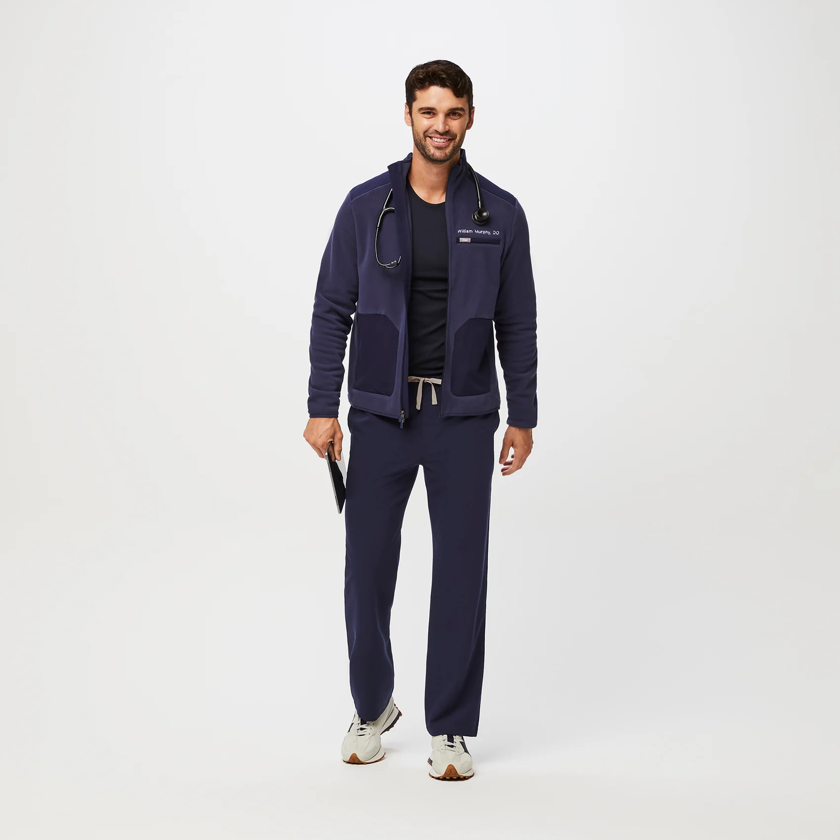 Men's Navy Pisco™ - Tall Basic Scrub Pants - Image 2