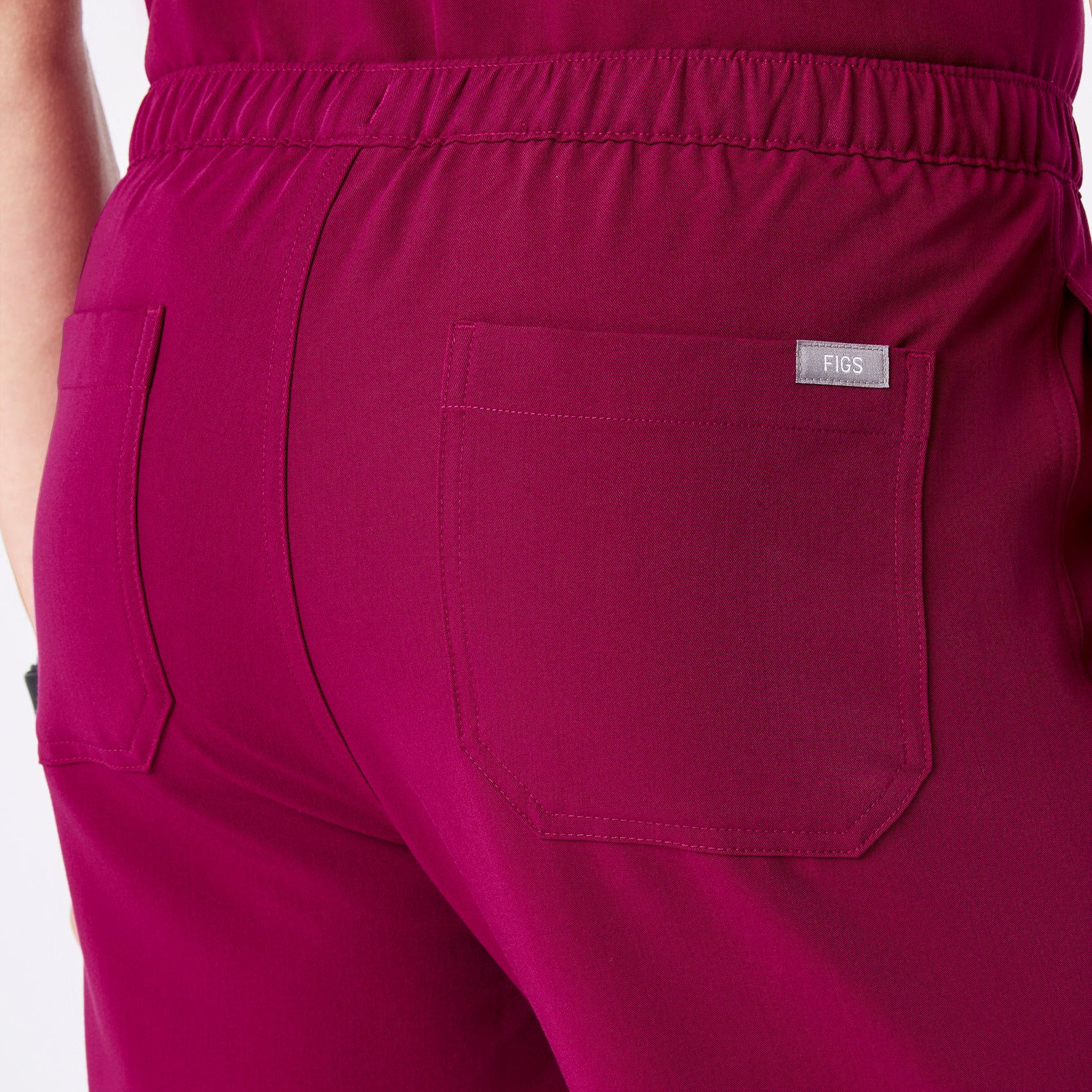 men's Dark Magenta Pisco - Tall Basic Scrub Pant™ - Image 5