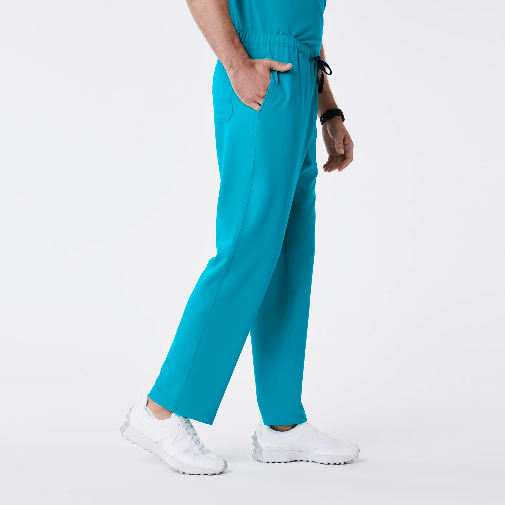 men's Teal Pisco - Tall Basic Scrub Pant™ - Image 3