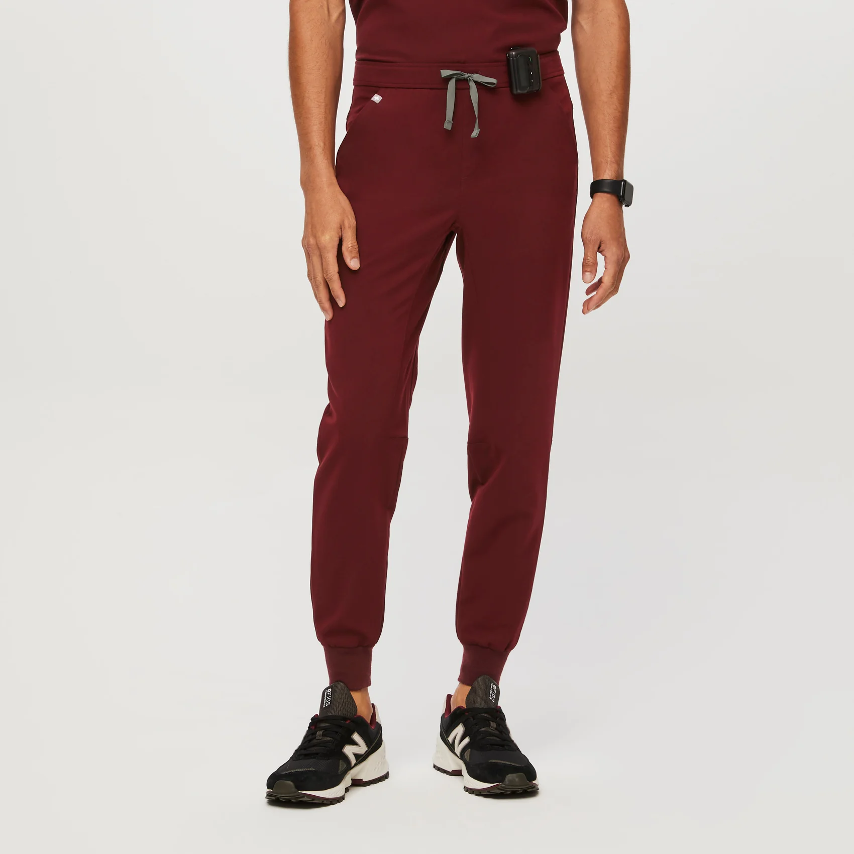 Men's Burgundy Tansen™ - Jogger Scrub Pants