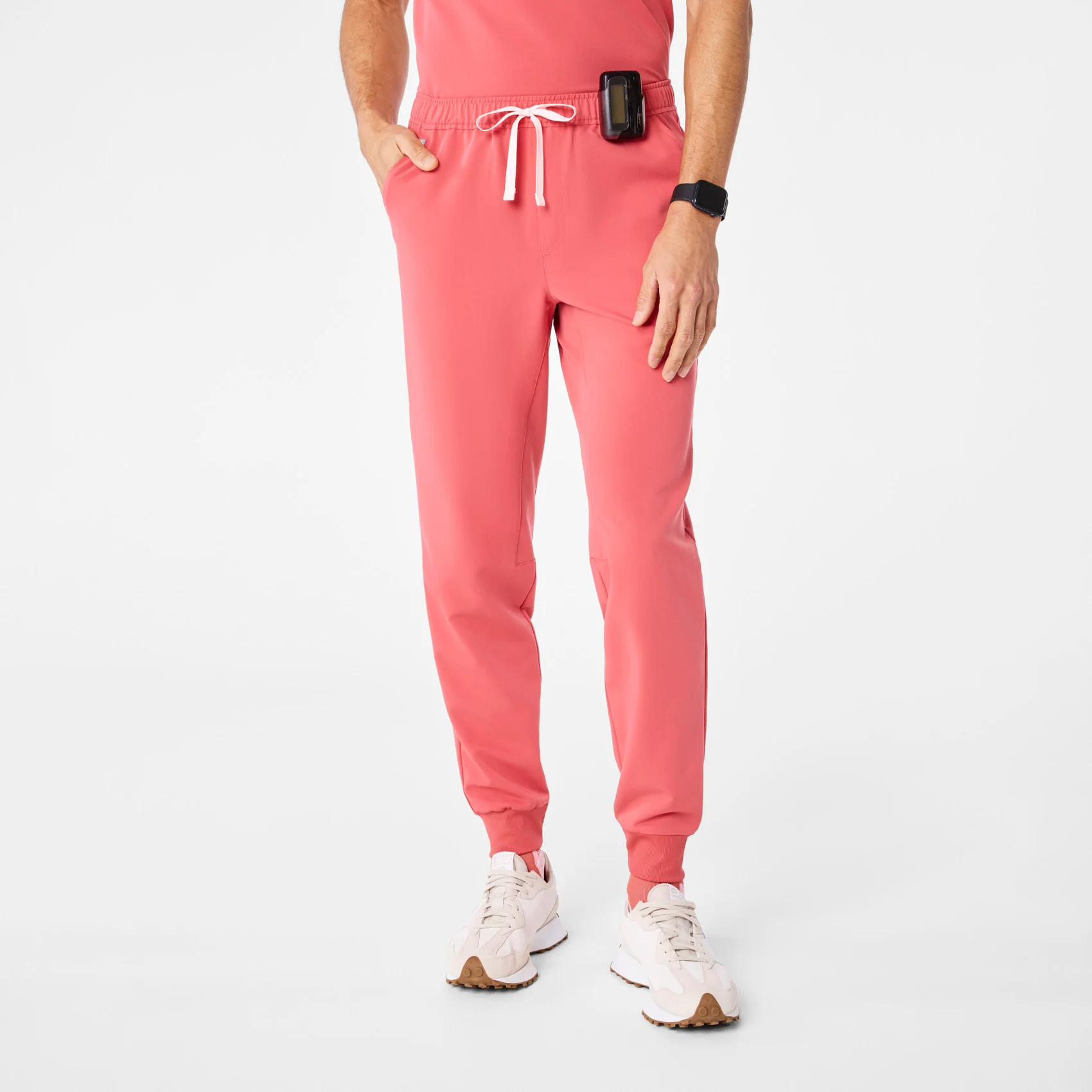 men's Pulmonary Pink Tansen - Short Jogger Scrub Pant™