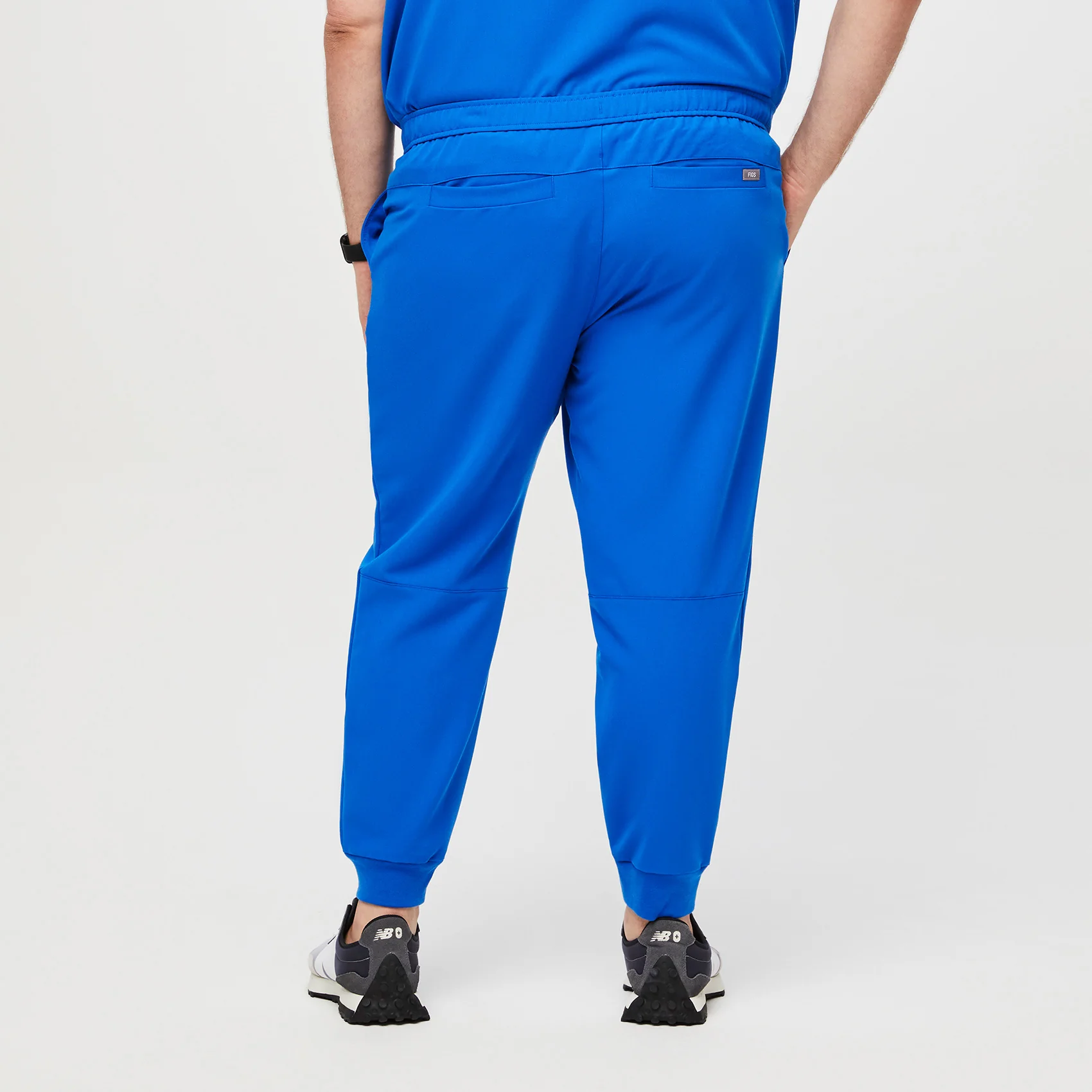 men's Royal Blue Tansen™  Jogger Scrub Pants (3XL - 6XL) - Image 4