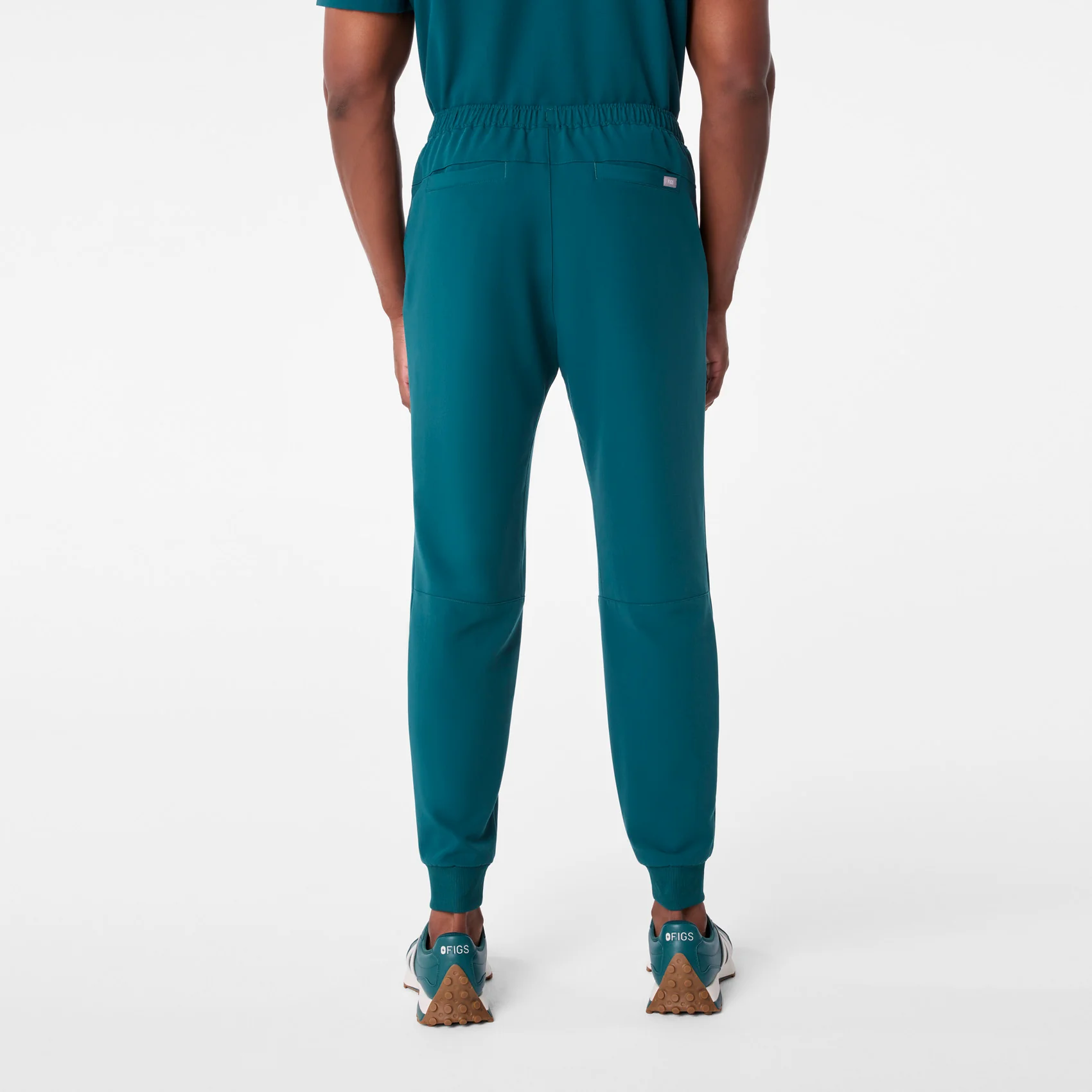 men's Caribbean Blue Tansen - Short Jogger Scrub Pant™ - Image 4