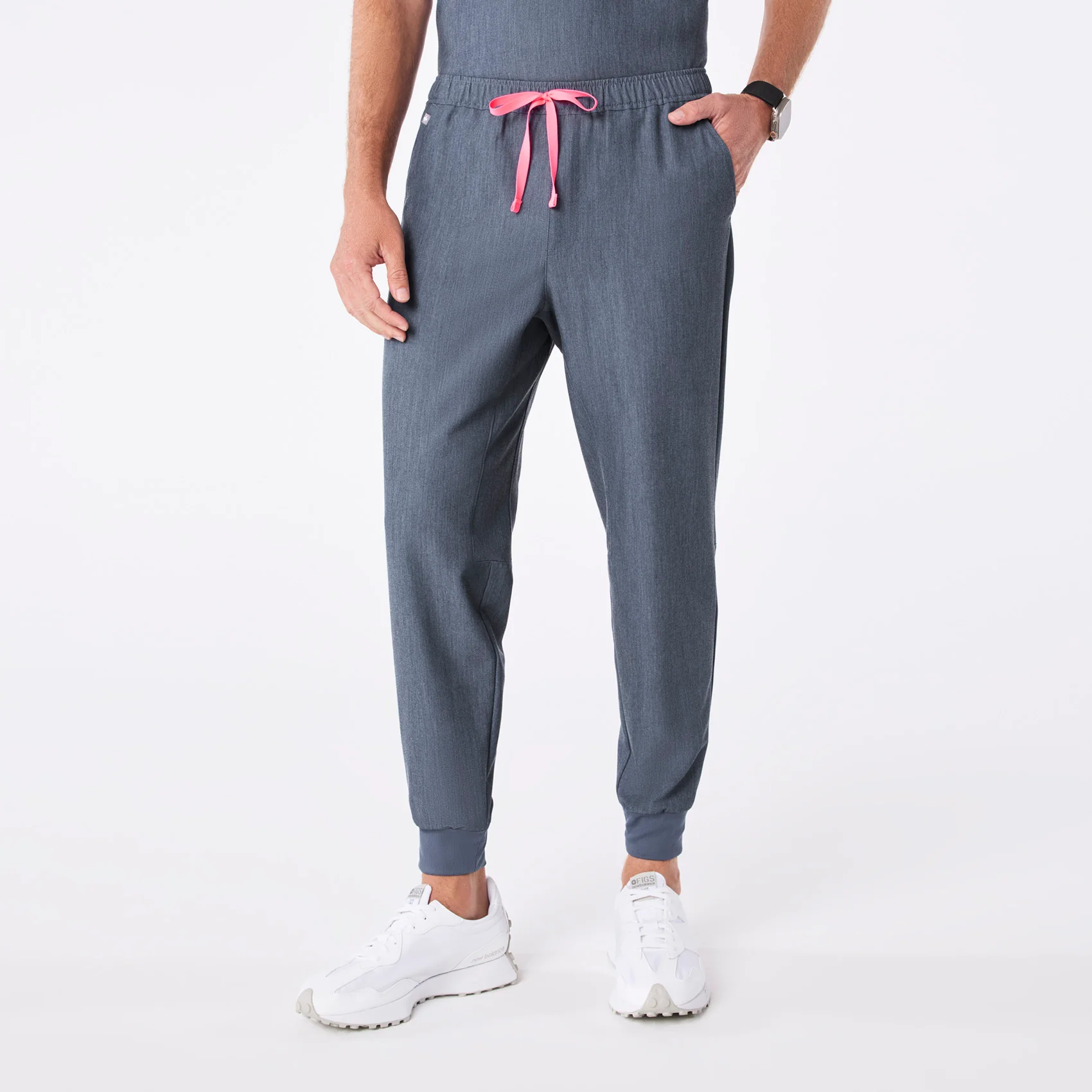 men's Heather Denim Tansen - Short Jogger Scrub Pant™
