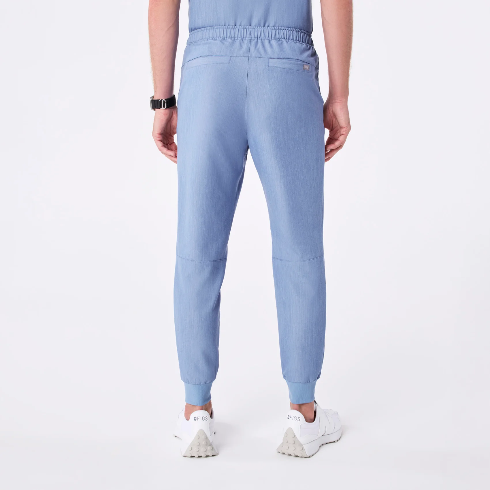men's Heather Indigo Tansen - Short Jogger Scrub Pant™ - Image 4
