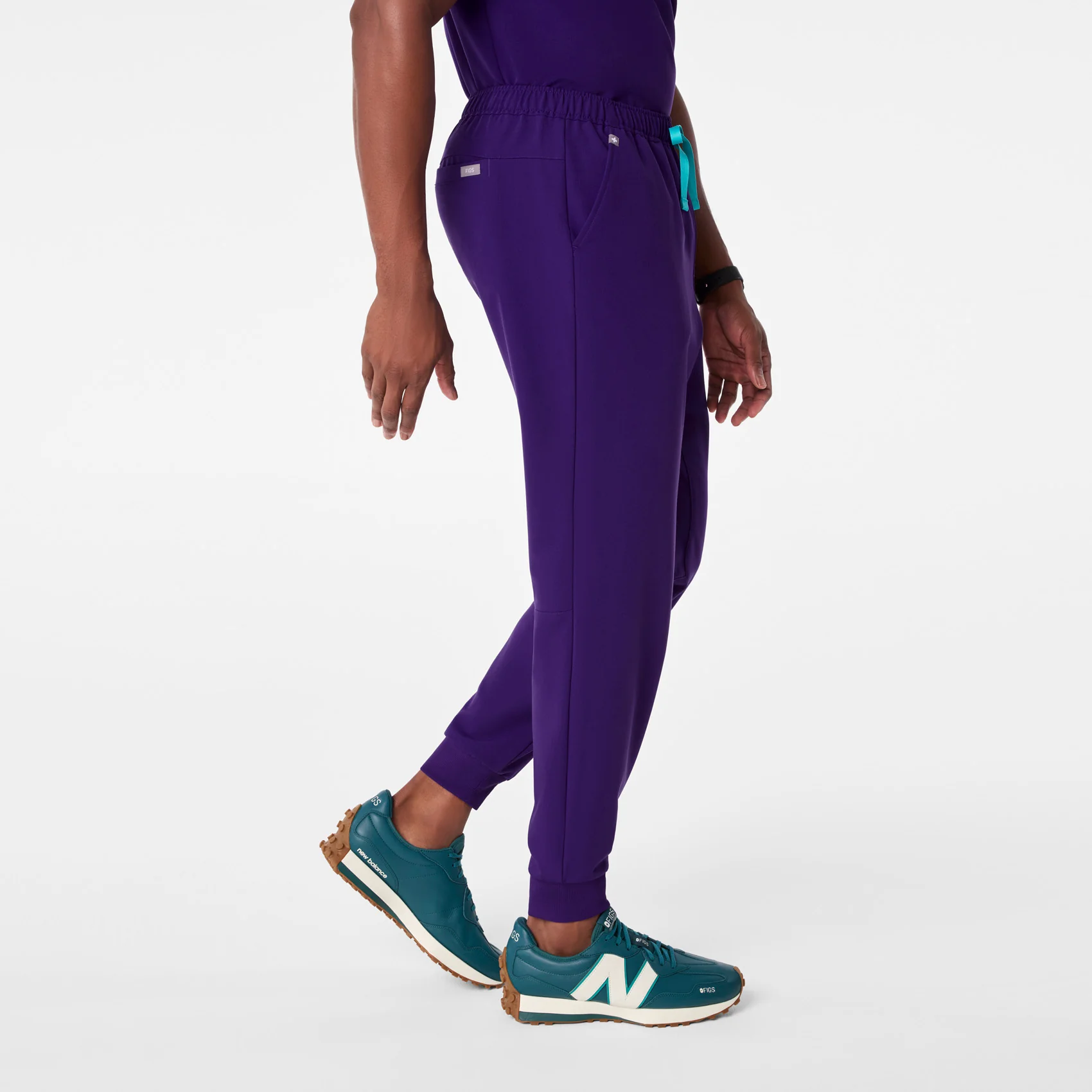 men's Purple Pulse Tansen - Short Jogger Scrub Pant™ - Image 3