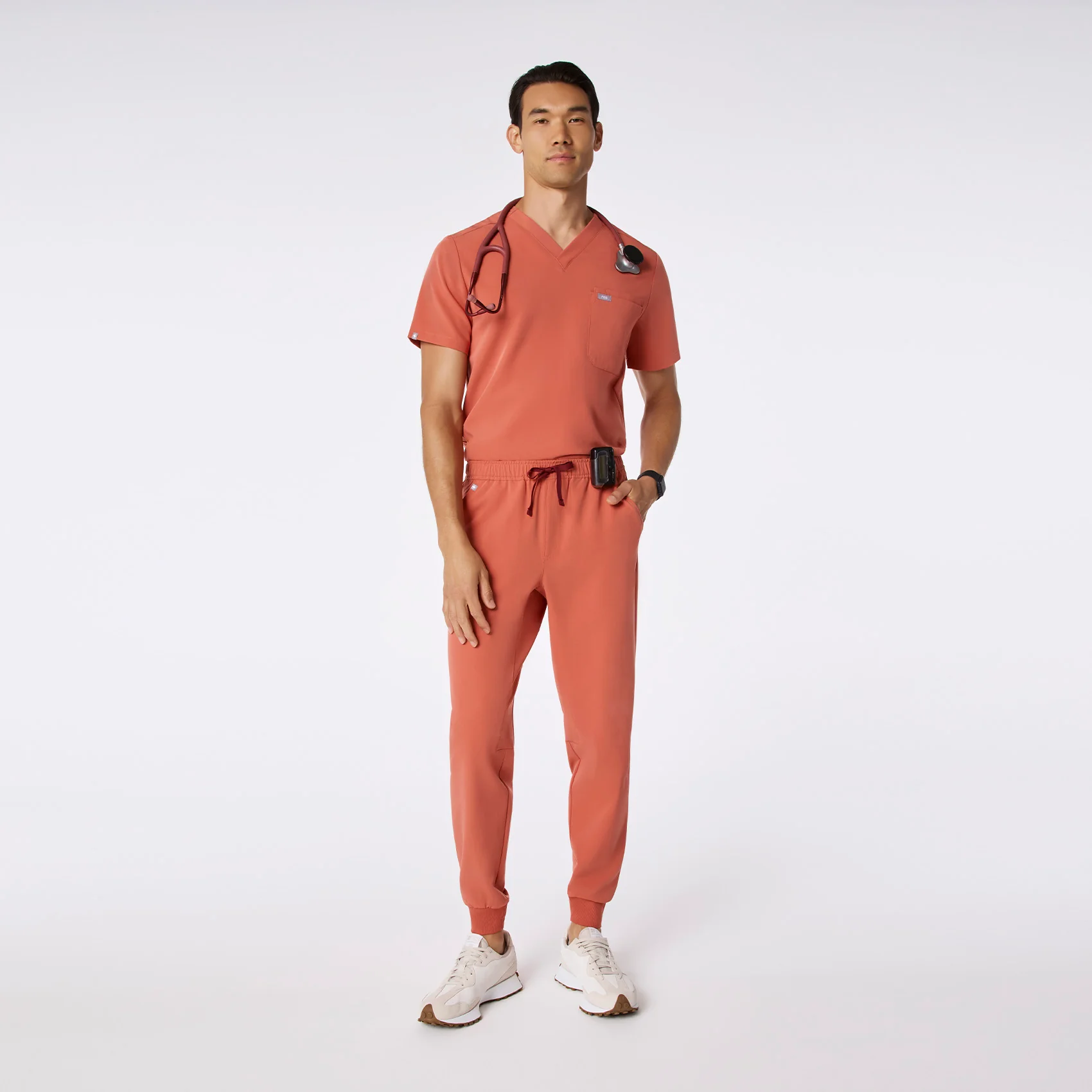 men's Spiced Cider Tansen - Short Jogger Scrub Pant™ - Image 2