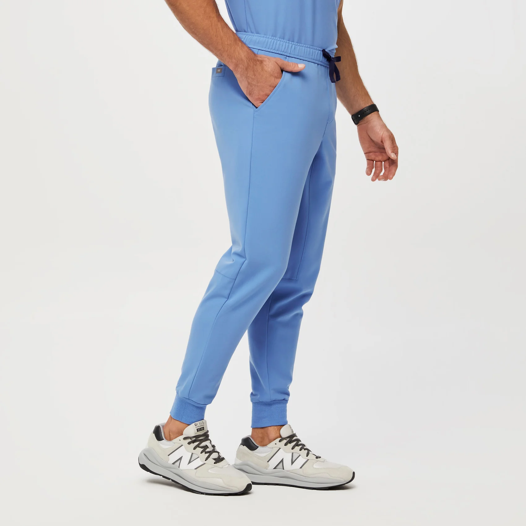 Men's Ceil Blue Tansen™ - Short Jogger Scrub Pants - Image 3
