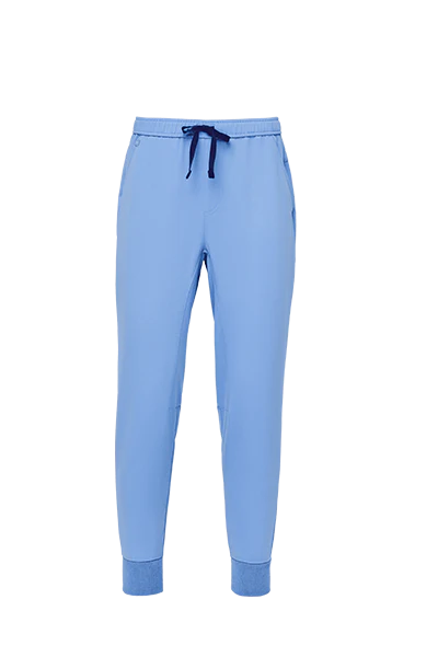 men's Ceil Blue Tansen™ - Short Jogger Scrub Pants (3XL - 6XL) - Image 6