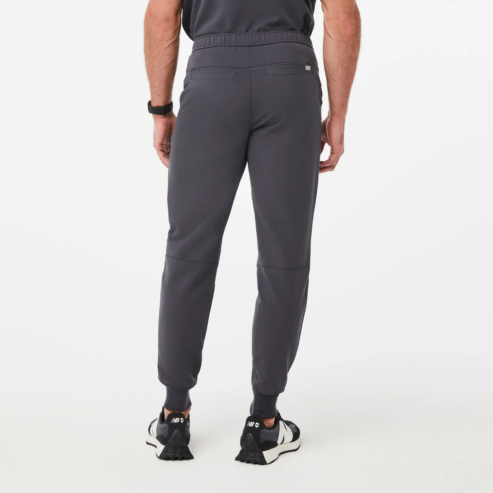 men's Charcoal Tansen™ - Short Jogger Scrub Pants (3XL - 6XL) - Image 4