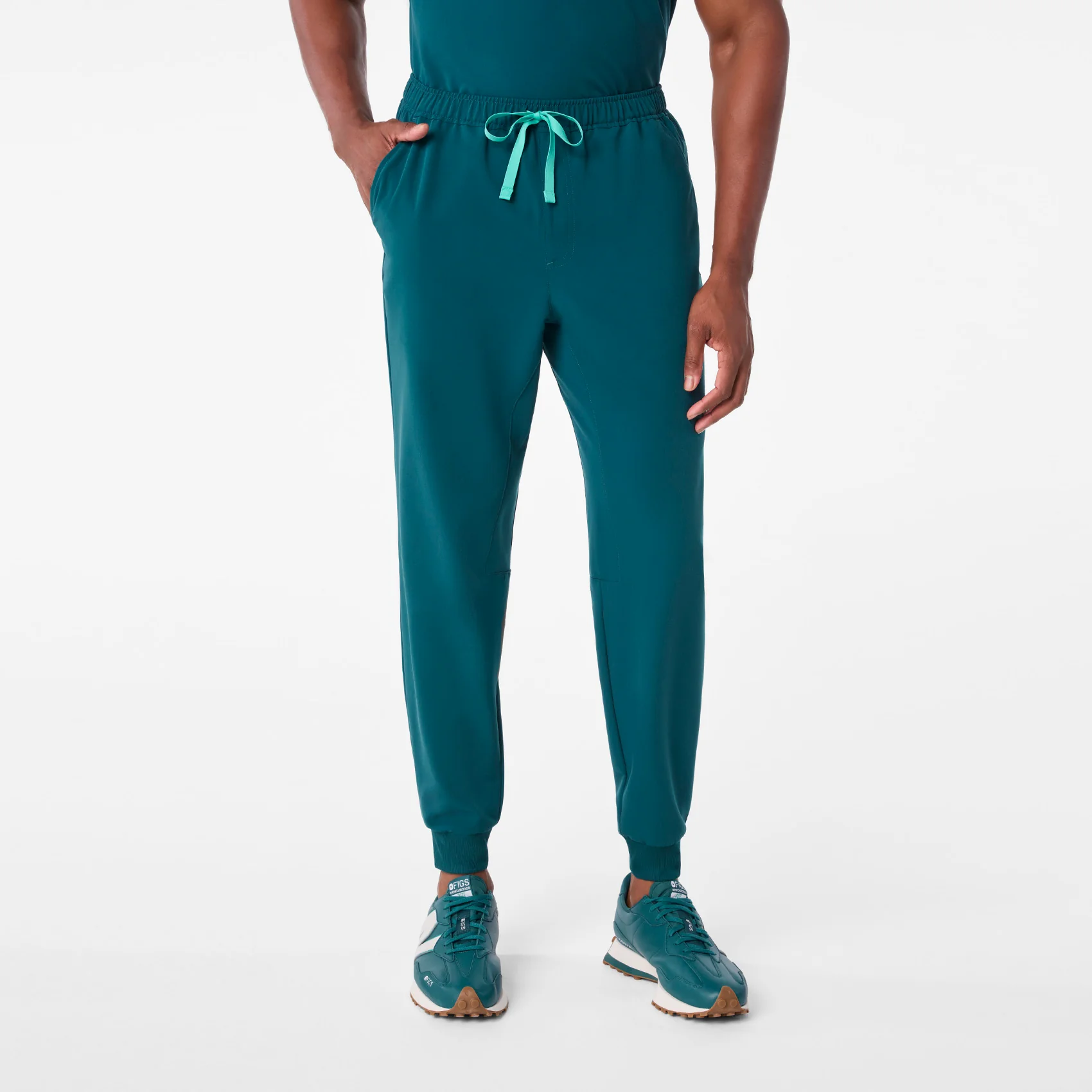 men's Caribbean Blue Tansen - Tall Jogger Scrub Pant™