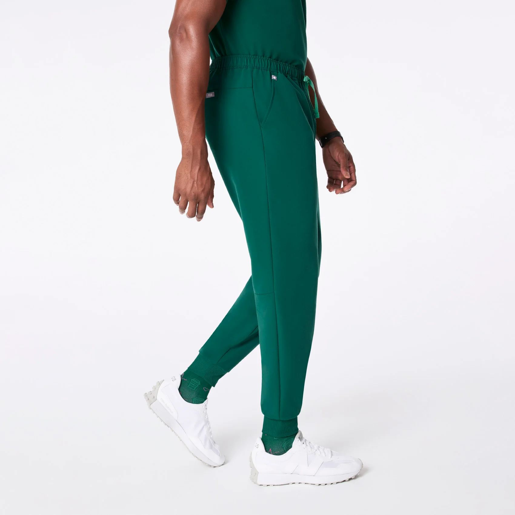 men's Hunter Green Tansen - Tall Jogger Scrub Pant™ - Image 3