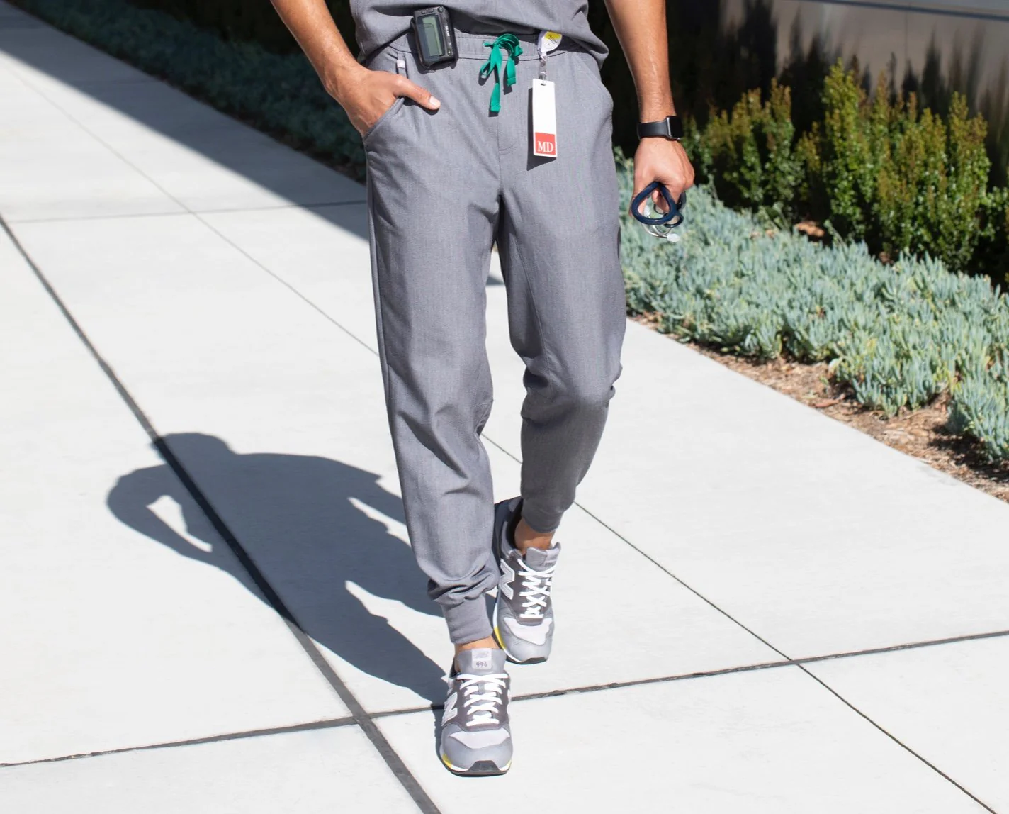 Men's Black Tansen™ - Tall Jogger Scrub Pants - Image 7