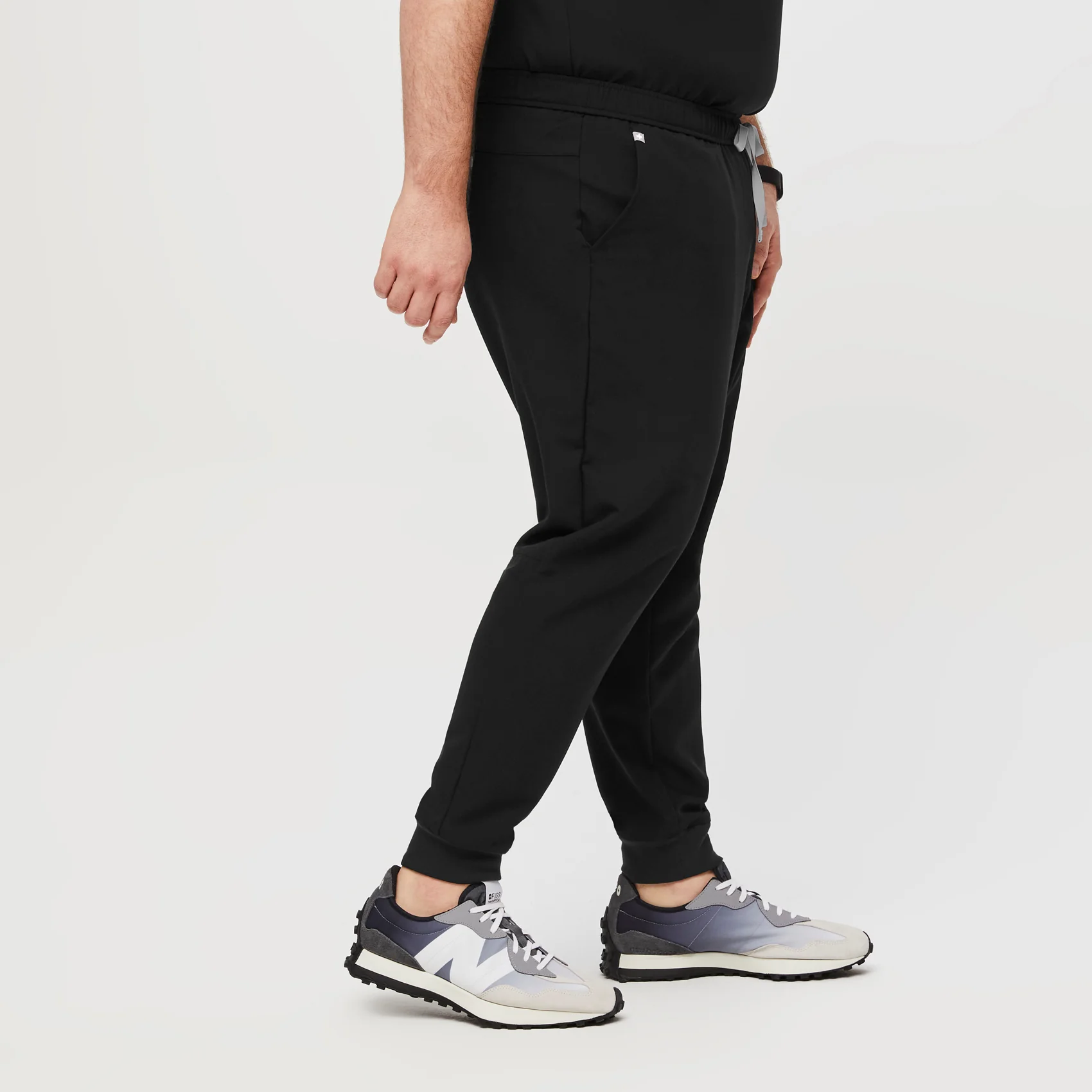 men's Black Tansen™ - Tall Jogger Scrub Pants (3XL - 6XL) - Image 3