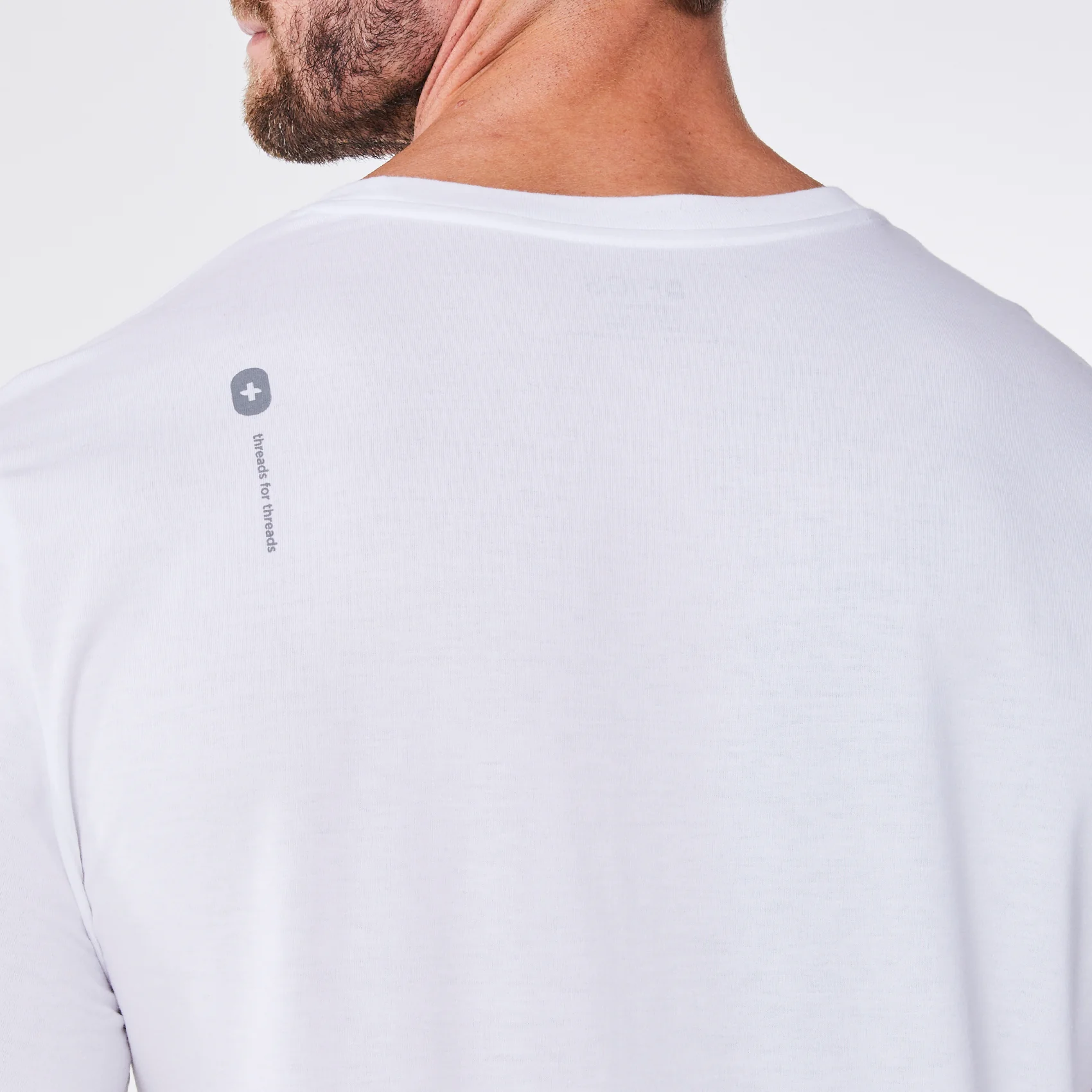 men's White Veterinarian Supersoft - Shortsleeve Underscrub - Image 6