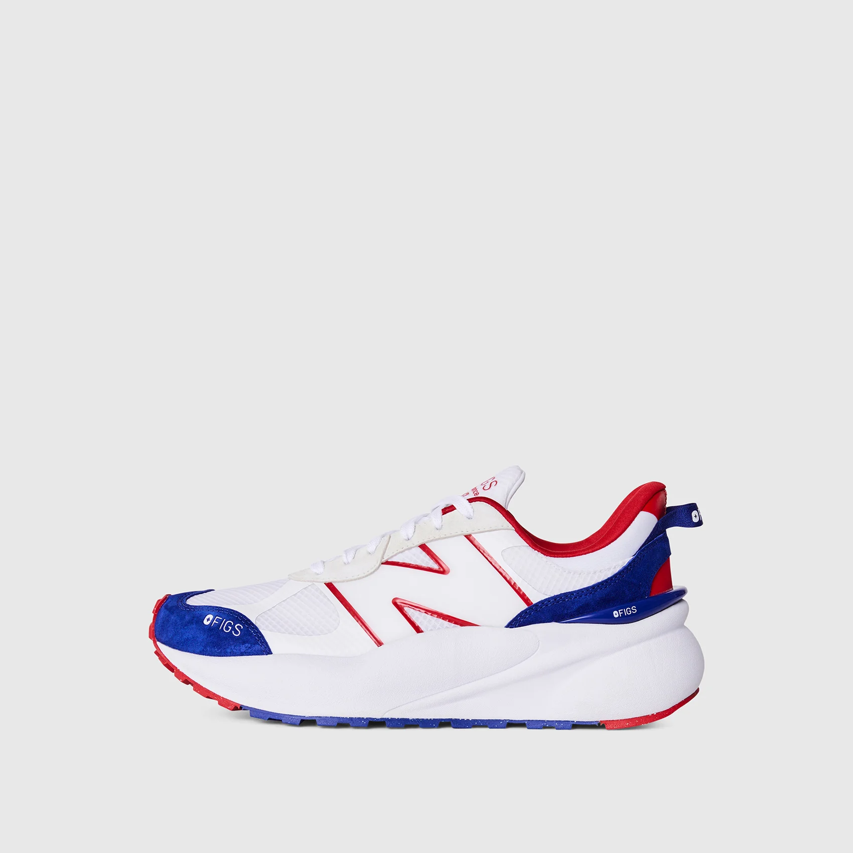 unisex White FIGS | New Balance 3447 - Image 3