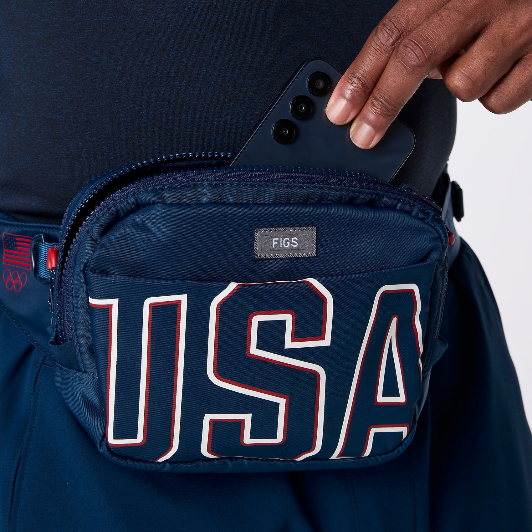 Team USA Blue FIGS x Team USA - Belt Bag - Image 8