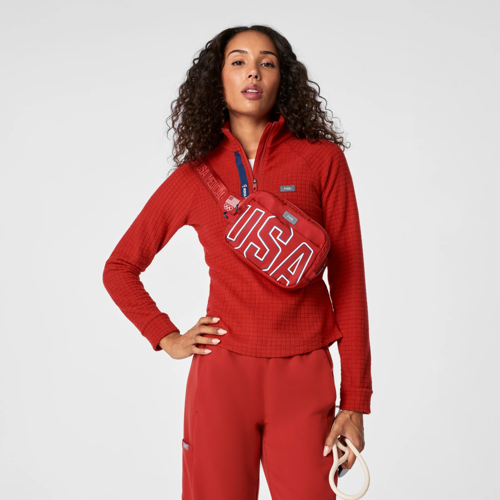 Team USA Red FIGS x Team USA - Belt Bag - Image 2