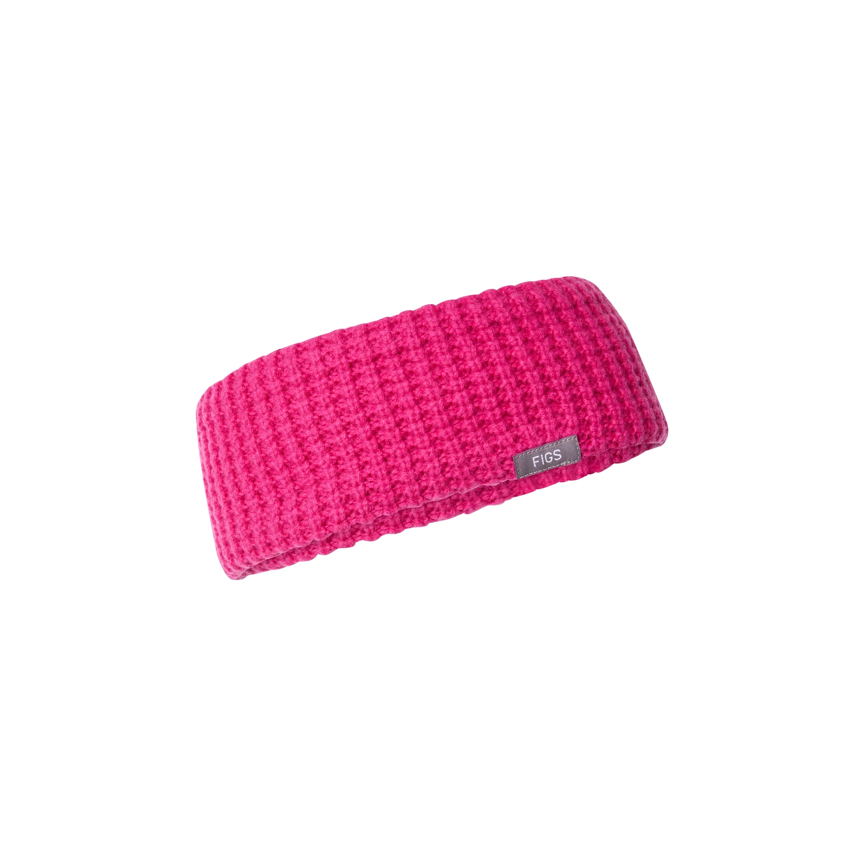 Shocking Pink Waffle Earwarmer - Image 13