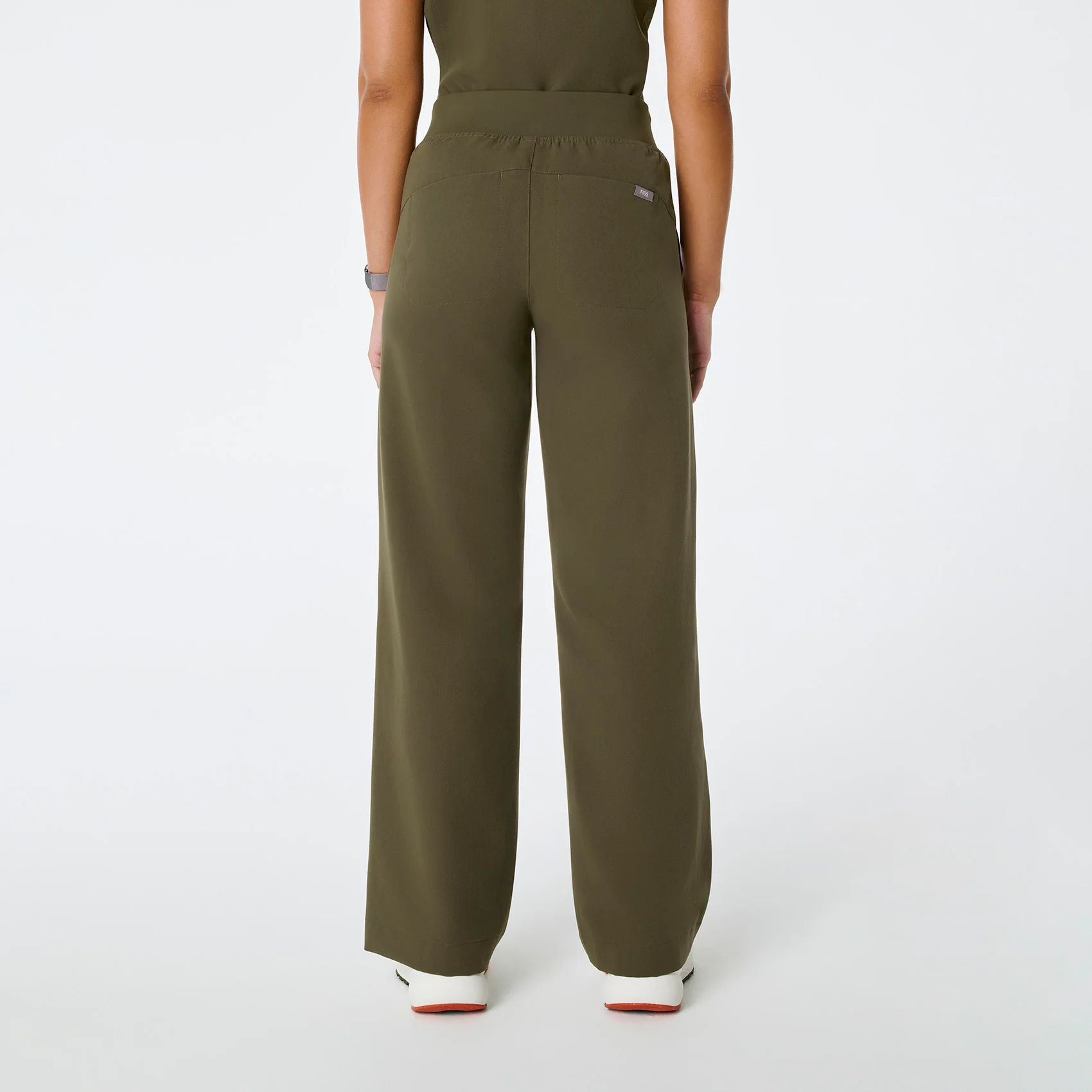 women's Spruce Alexandria Wide Leg Cargo - Tall Scrub Pant - Image 4