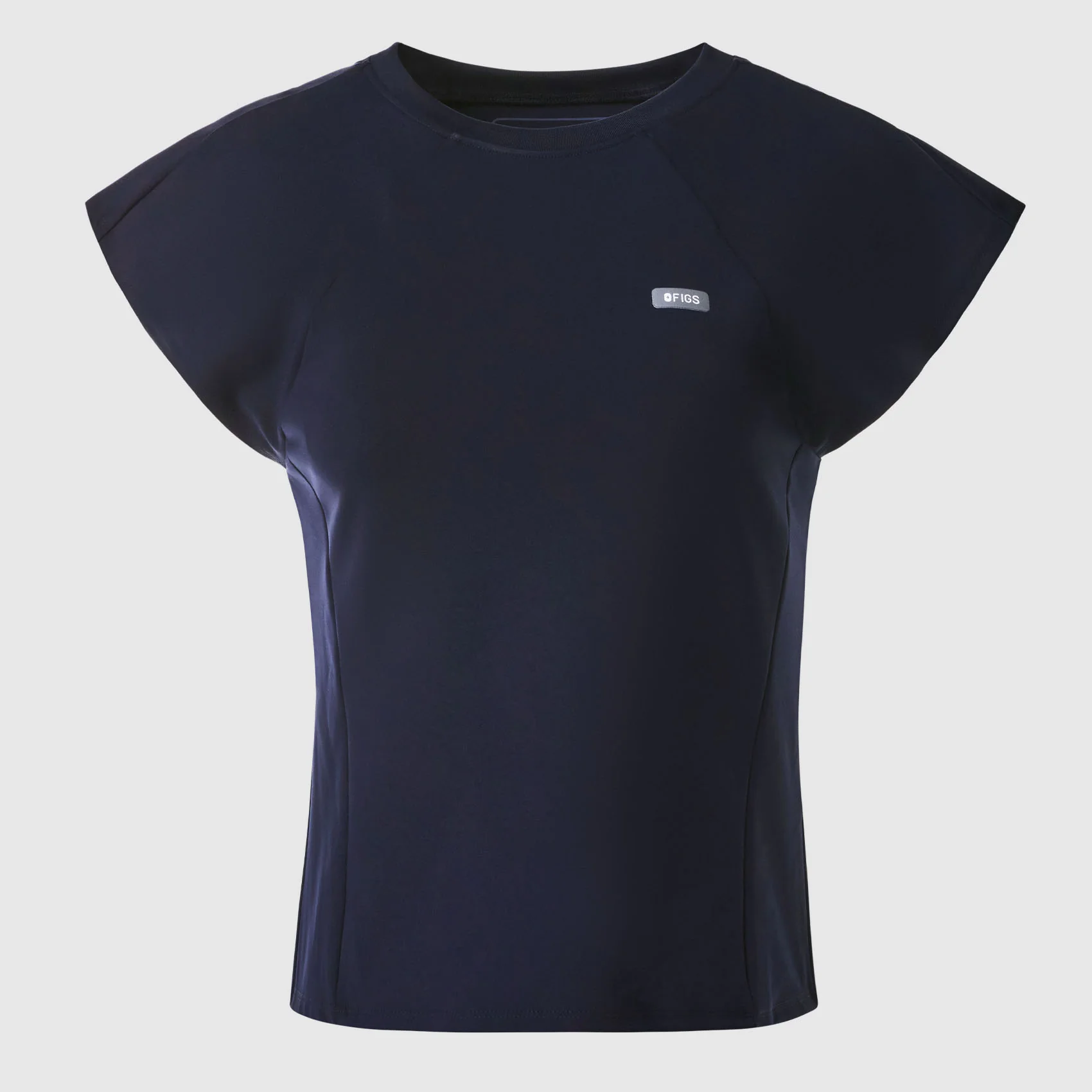 women's Black Alice FORMx™ Slim Crewneck - Scrub Top - Image 9