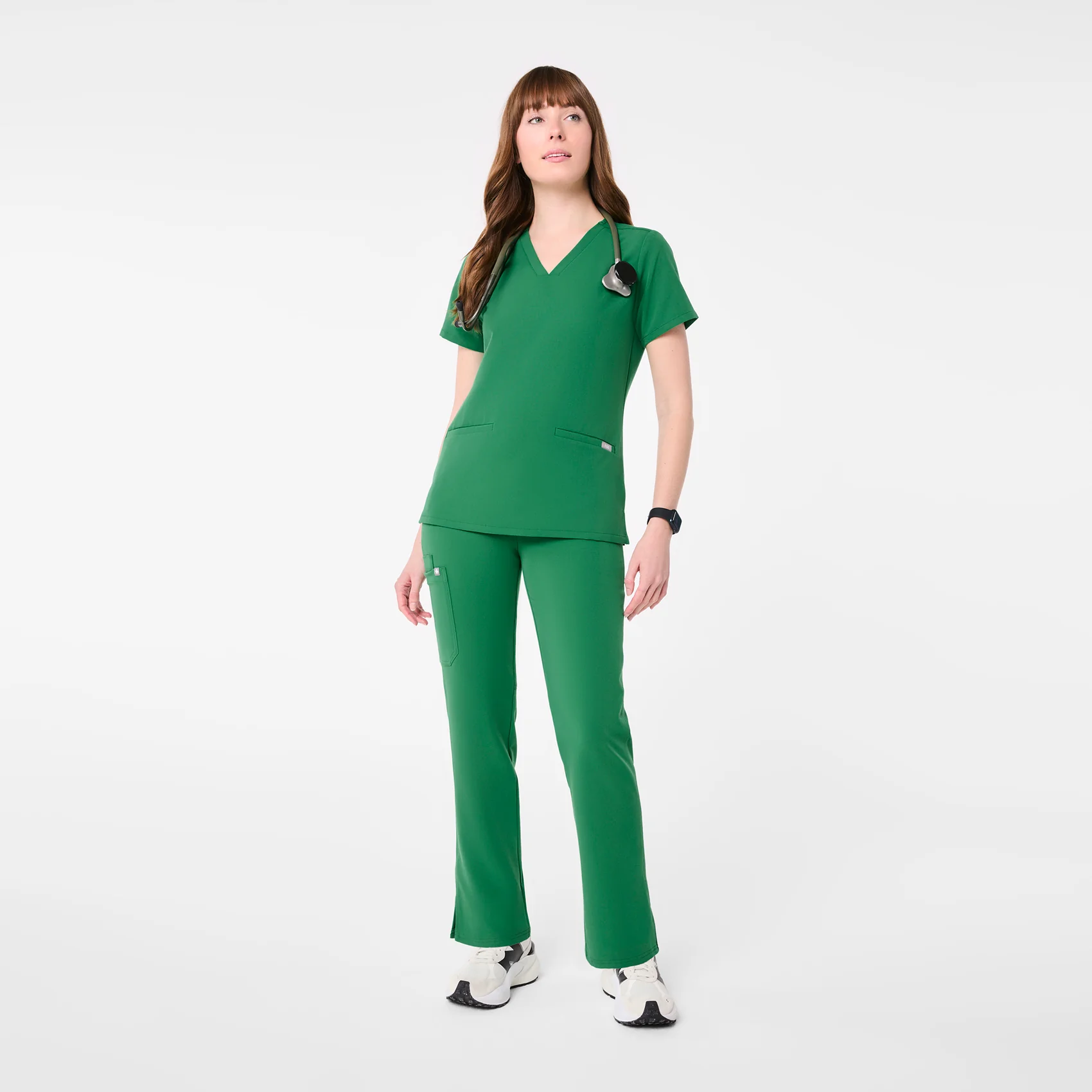 women's Indocyanine Green Casma - Three-Pocket Scrub Top™ - Image 2