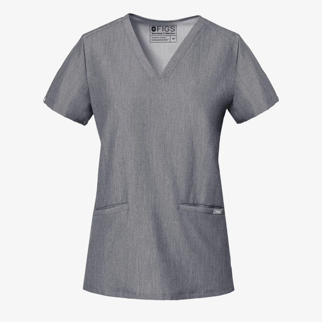 women's Pulmonary Pink Casma - Three-Pocket Scrub Top™ - Image 7