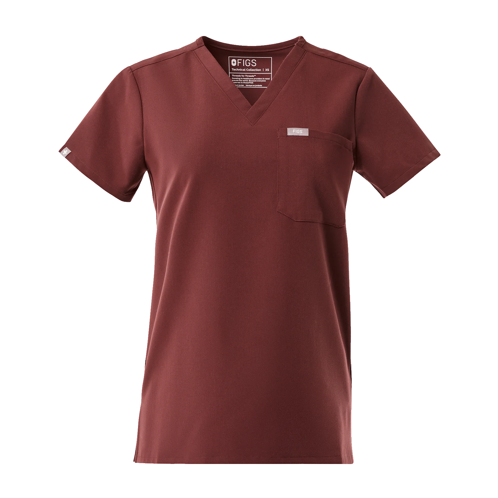 women's Walnut Catarina - One-Pocket Scrub Top™ - Image 9