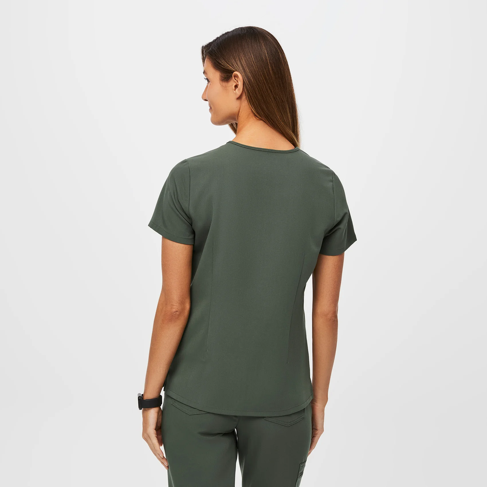 women's Moss Catarina™ - Petite Scrub Top - Image 4