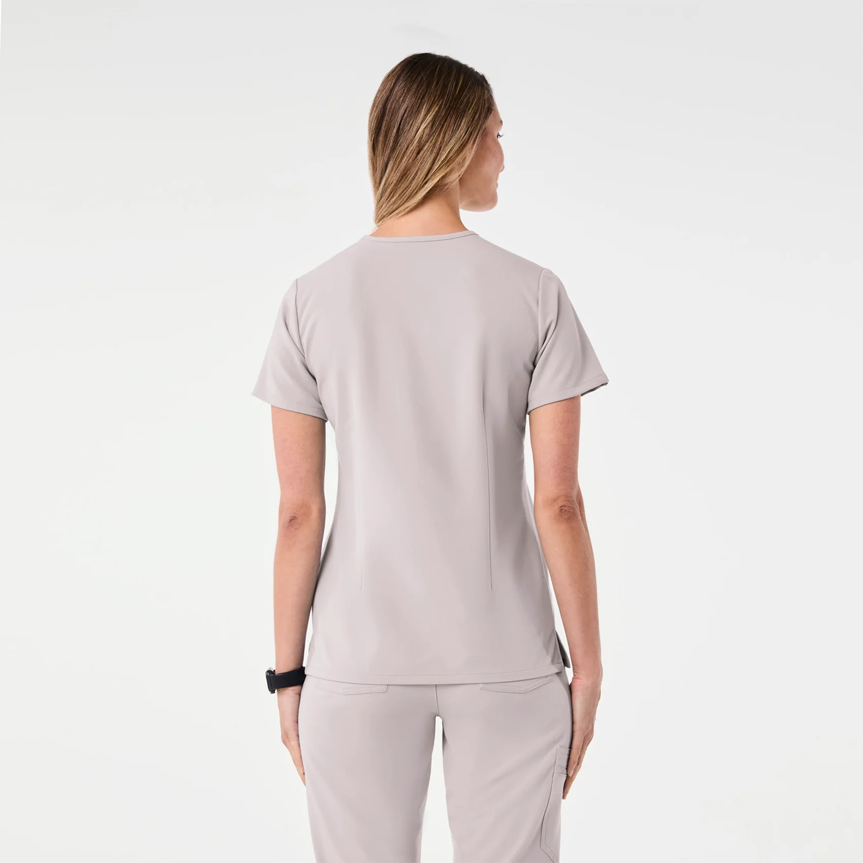 women's Slate Catarina - One-Pocket Scrub Top™ - Image 4