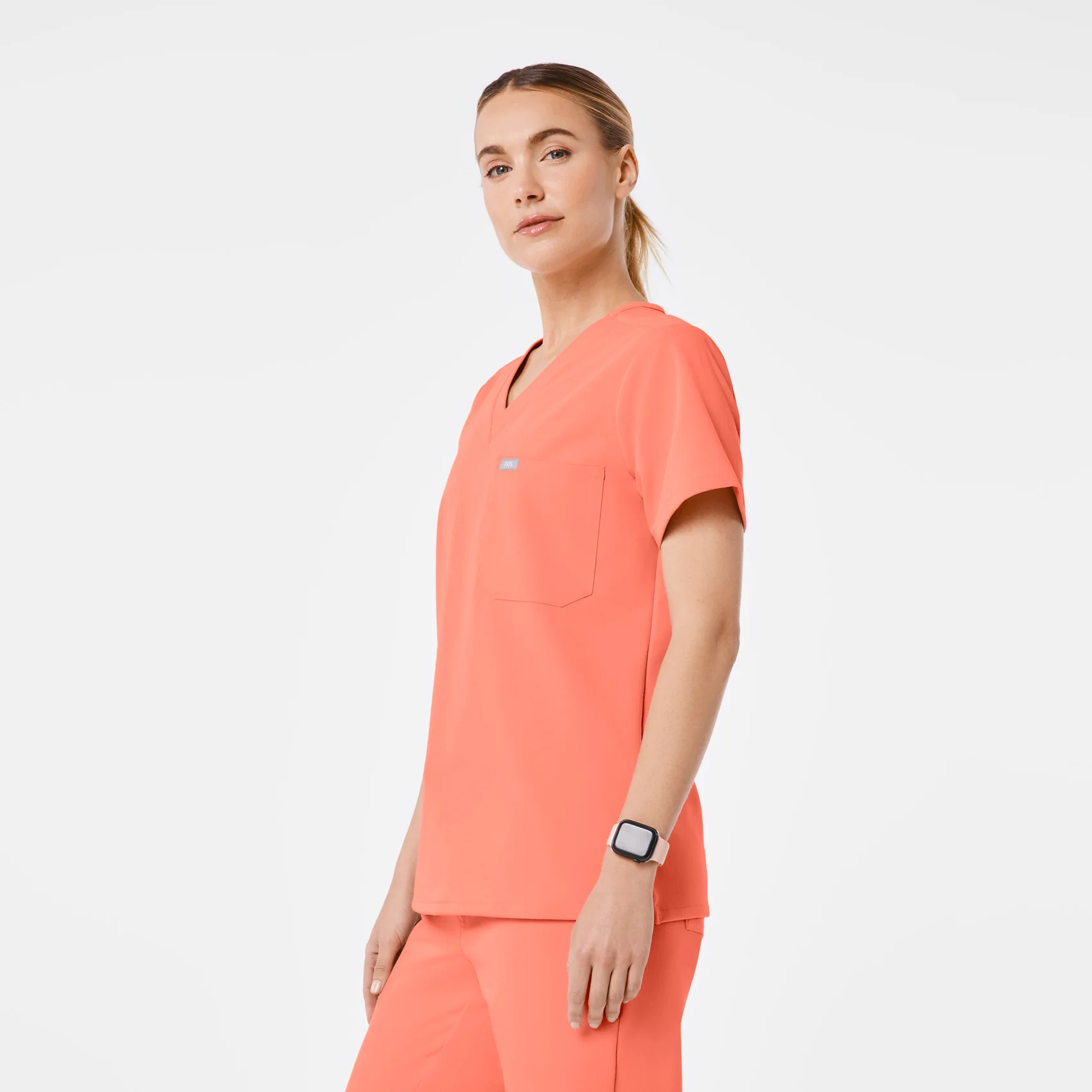 women's Sunset Drift Catarina - One-Pocket Scrub Top™ - Image 3