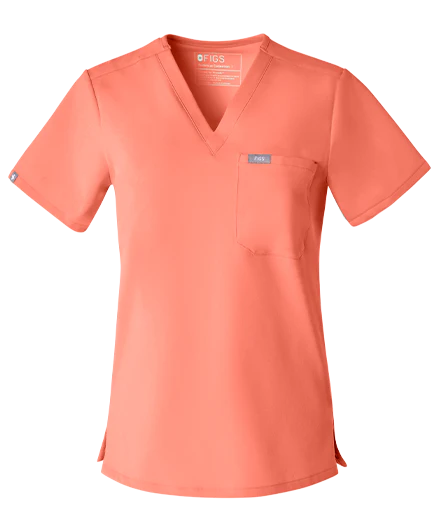women's Sunset Drift Catarina - One-Pocket Scrub Top™ - Image 8