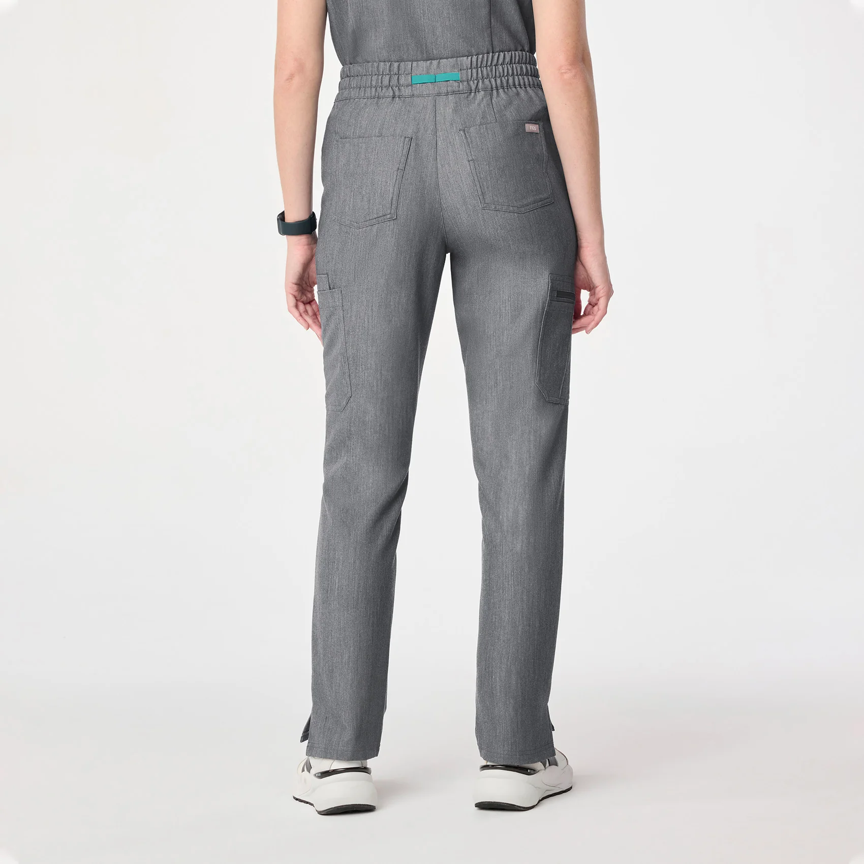 women's Graphite High Waisted Dowa - Petite Scrub Pant - Image 4