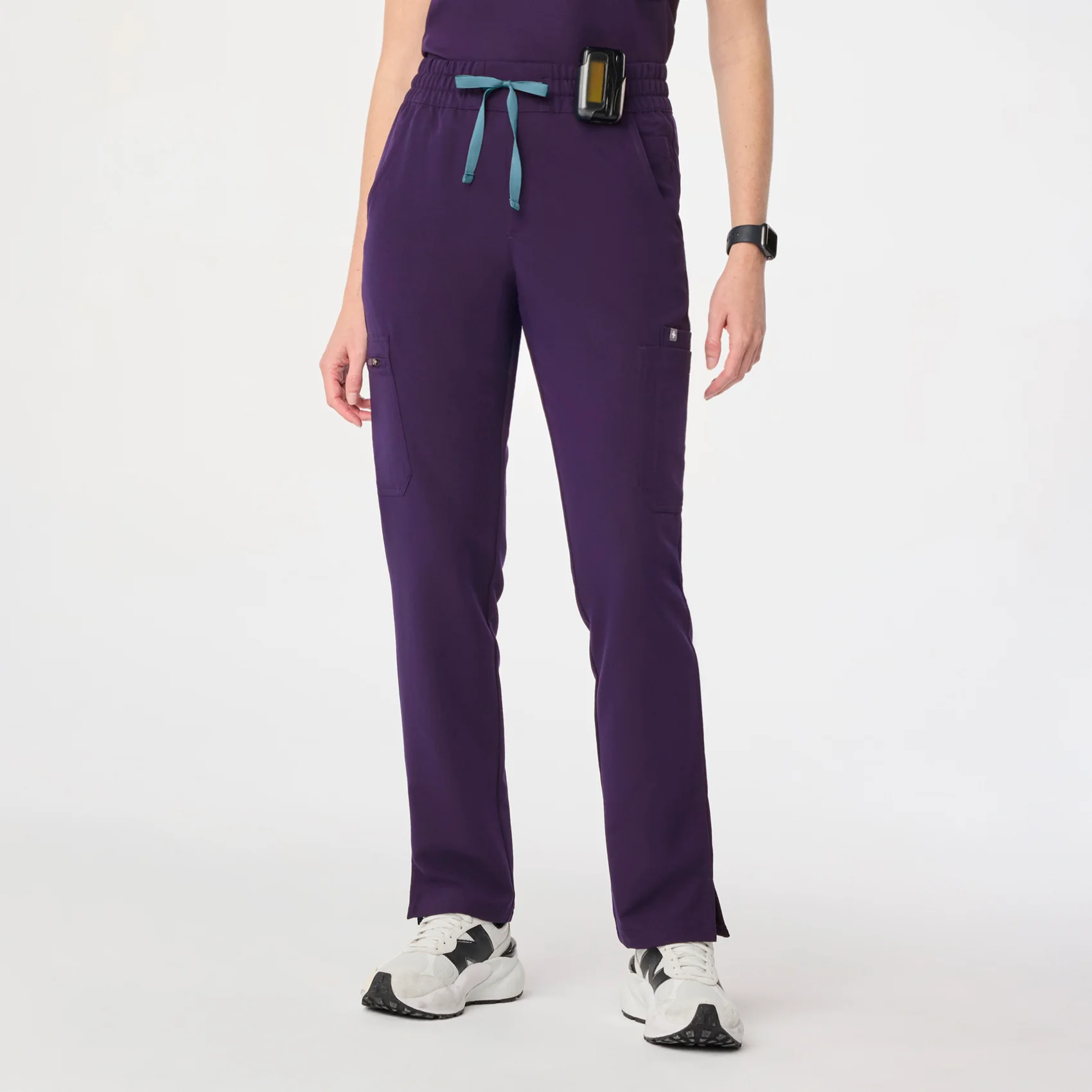 women's Purple Jam High Waisted Dowa - Petite Scrub Pants