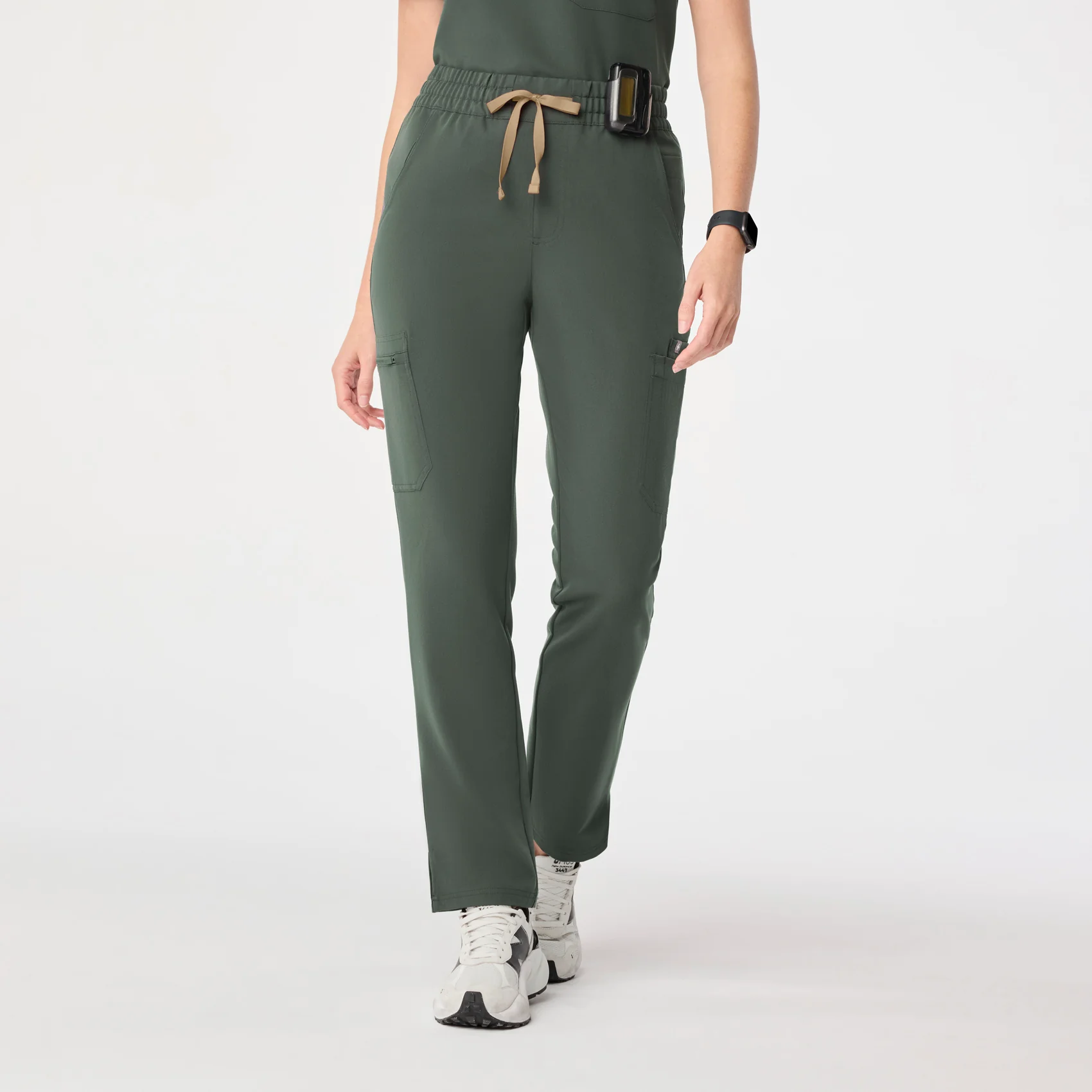 women's Moss High Waisted Dowa - Petite Scrub Pant (3XL-6XL)