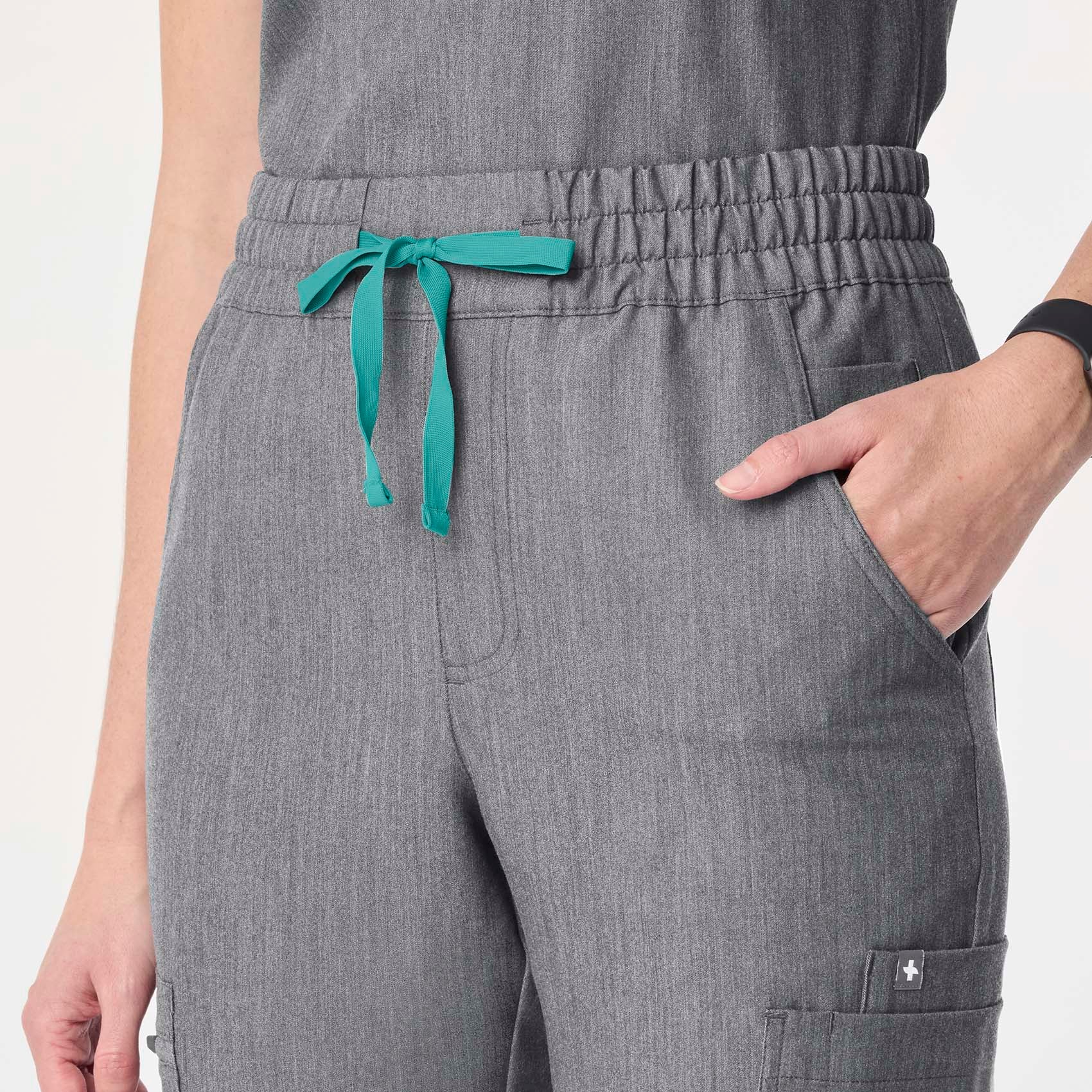 women's Graphite High Waisted Dowa - Tall Scrub Pant - Image 6
