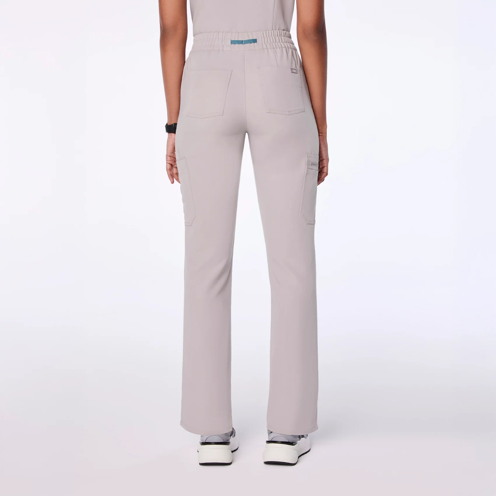 women's Slate High Waisted Dowa - Tall Scrub Pants - Image 4