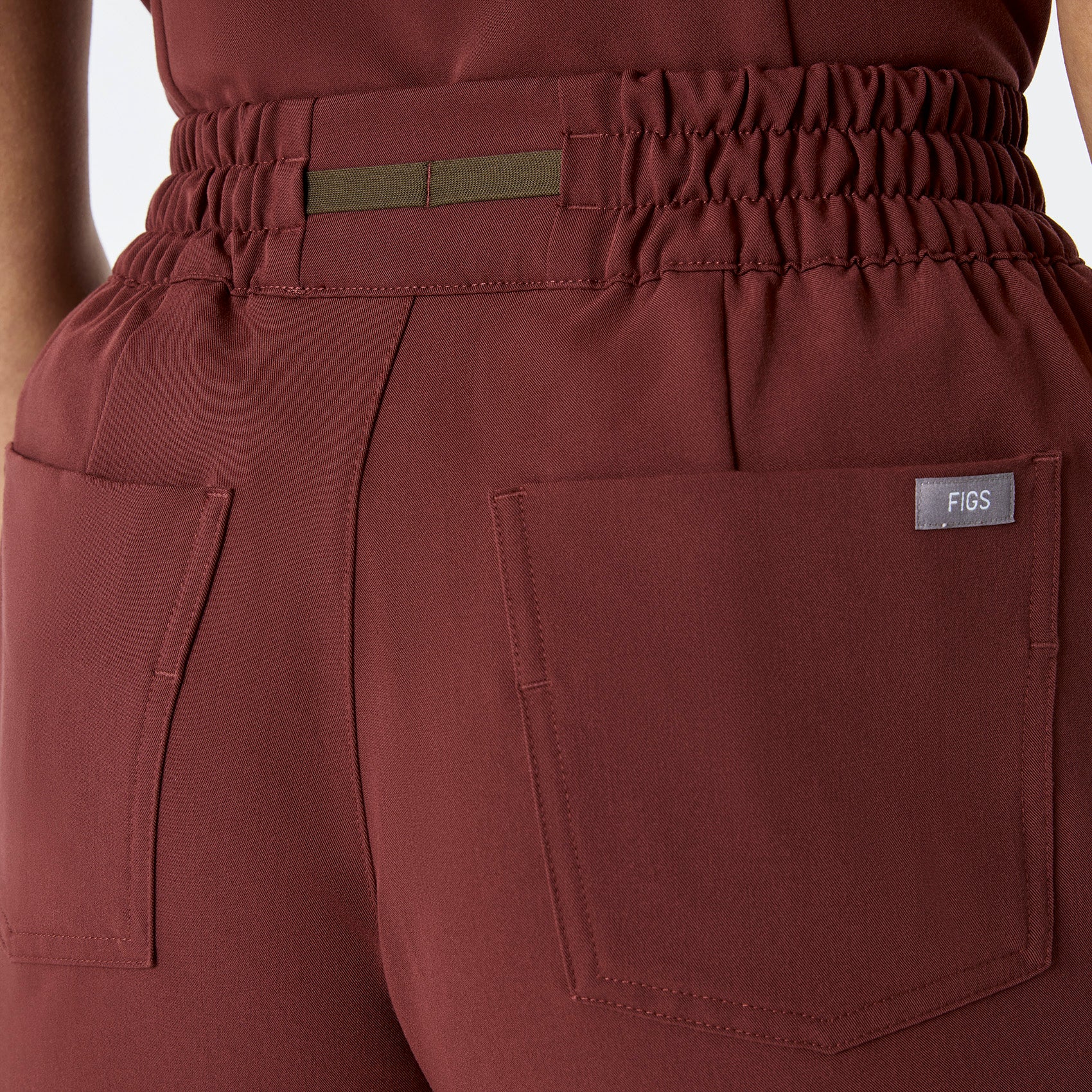 women's Walnut High Waisted Dowa - Tall Scrub Pants - Image 5