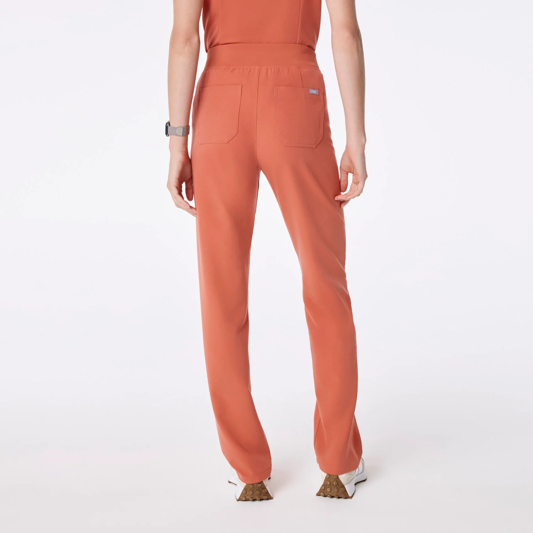 women's Spiced Cider High Waisted Livingston - Petite Basic Scrub Pant™ - Image 4