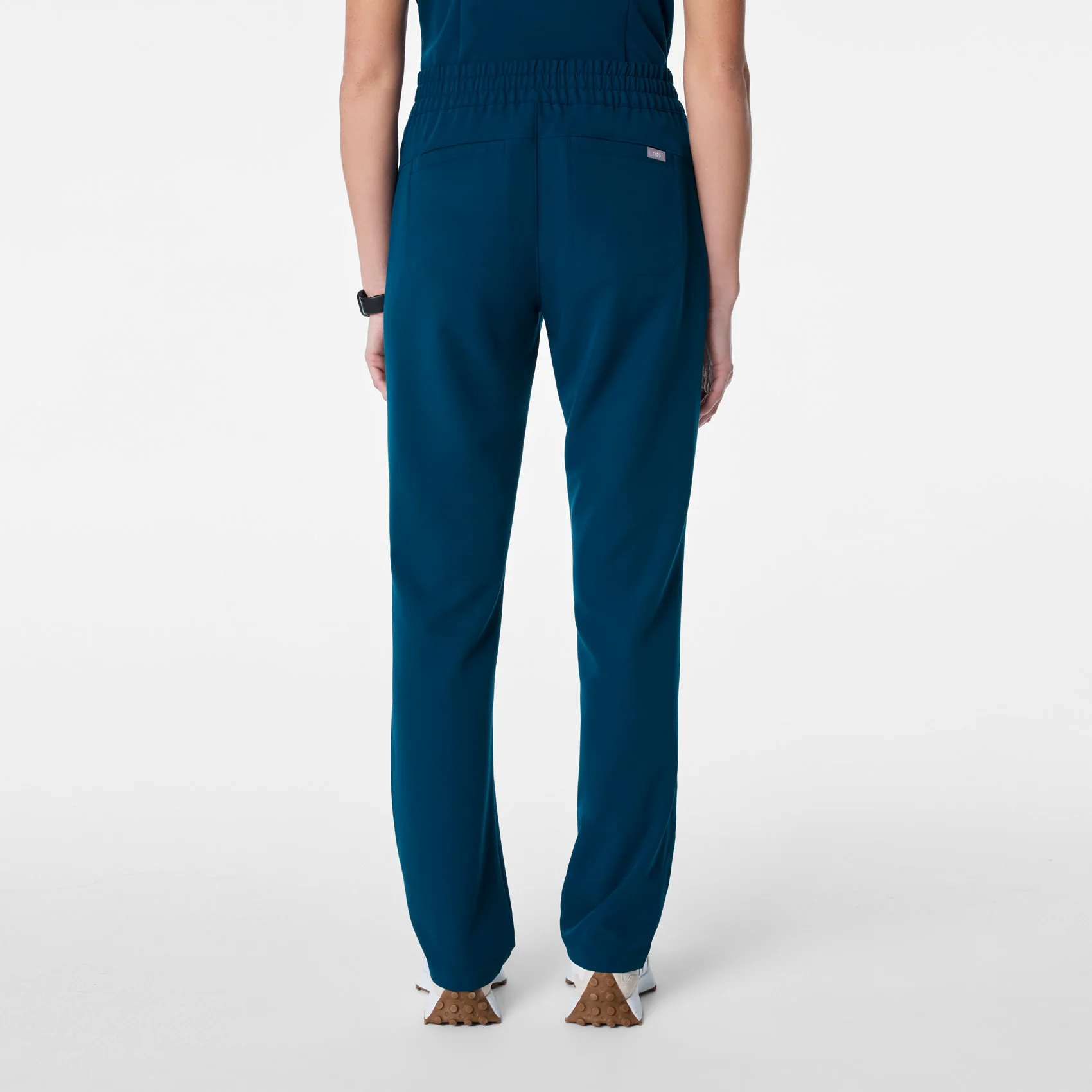women's Deep Reef High Waisted Salida Straight Leg - Tall Scrub Pant - Image 4